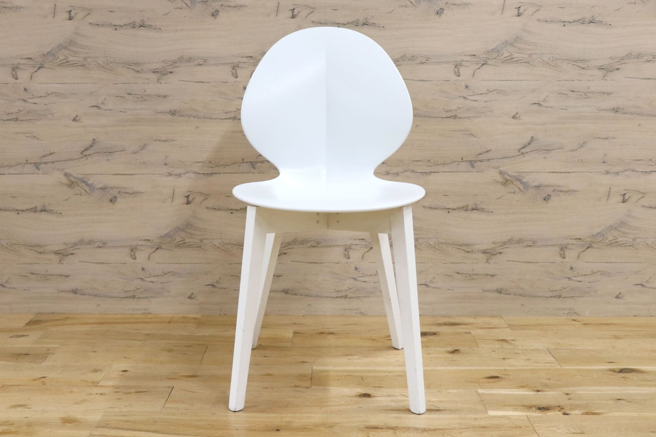 GMJH105C◯Calligaris / カリガリス BASIL W バジル ウッド ダイニングチェア アームレスチェア 椅子 イタリア モダン インテリア