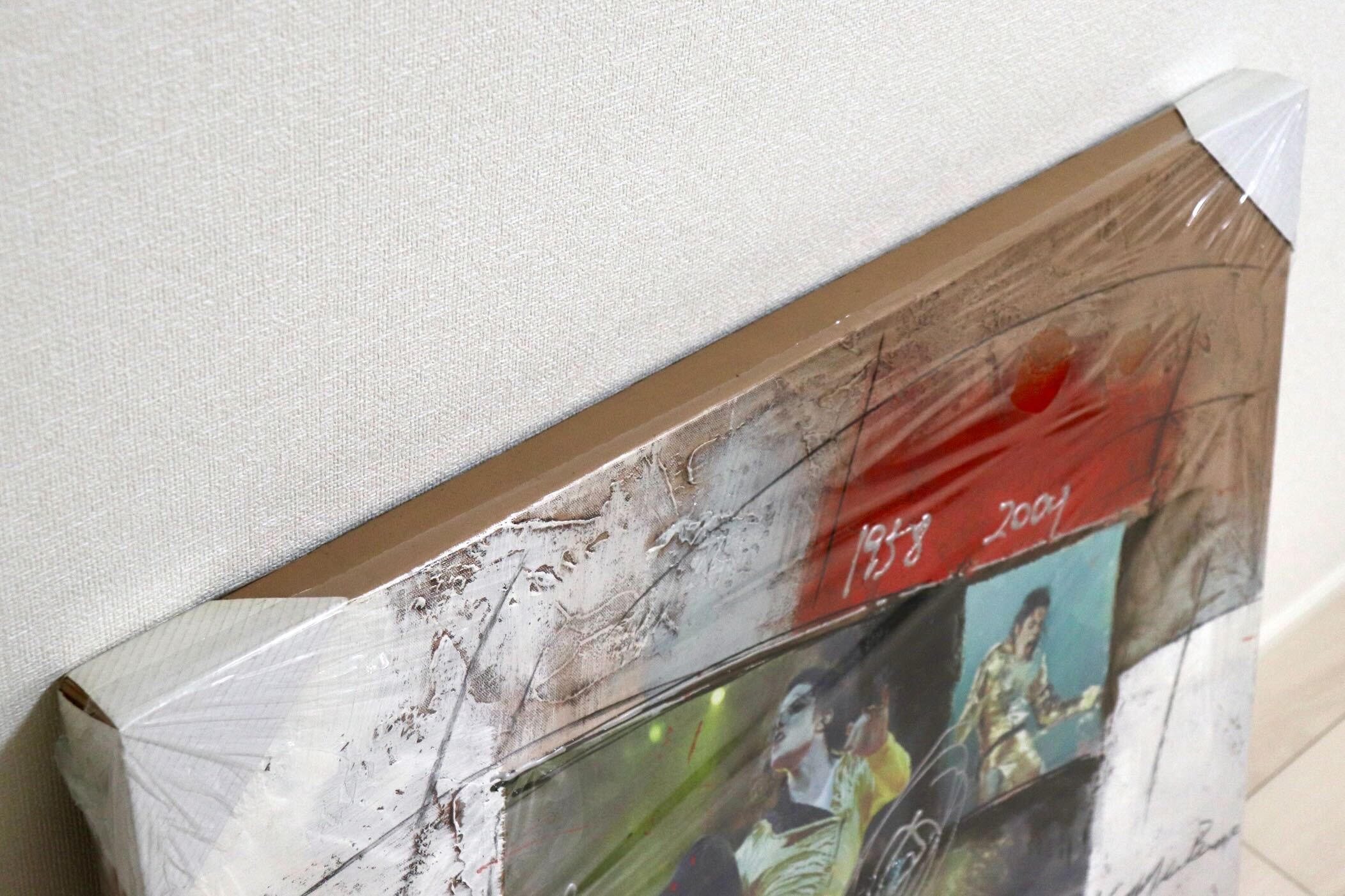 GMIK749G◯マイケル・ジャクソン アートパネル 大型 インテリアボード コラージュアート