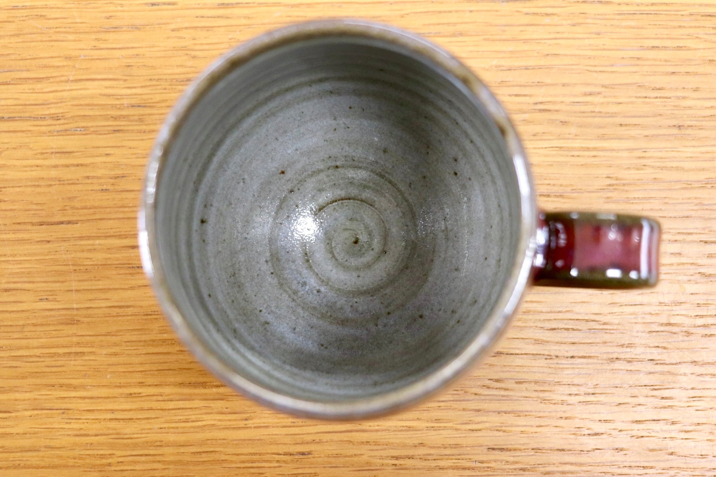 GMJO7E◯市野悟窯 丹波焼 マグカップ青 市野哲次 陶器 伝統工芸 丹波篠山 未使用