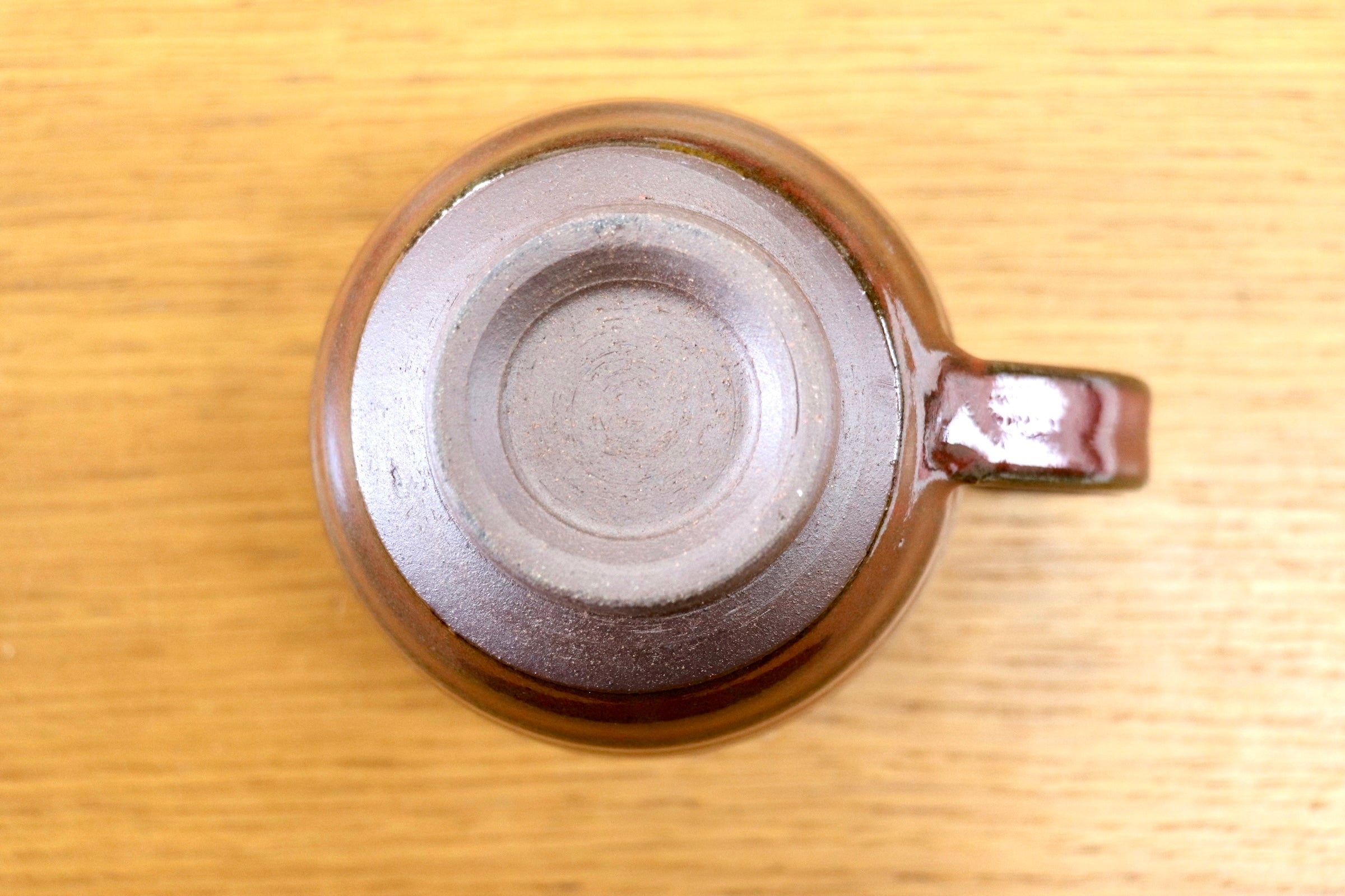 GMJO7E◯市野悟窯 丹波焼 マグカップ青 市野哲次 陶器 伝統工芸 丹波篠山 未使用