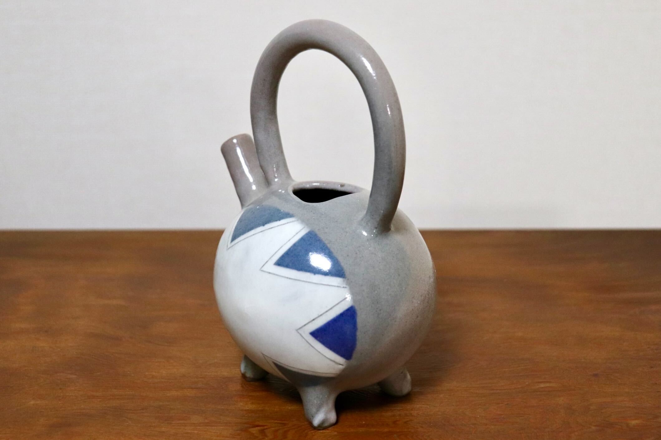 GMIO472◯市野悟窯 丹波焼 花入 一輪挿し 伝統工芸 丹波篠山 未使用