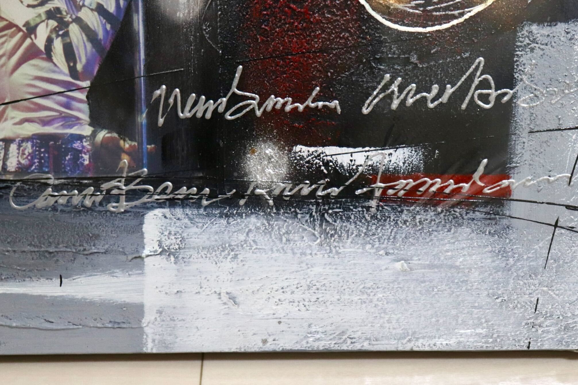 GMIK749I◯マイケル・ジャクソン アートパネル 大型 インテリアボード コラージュアート