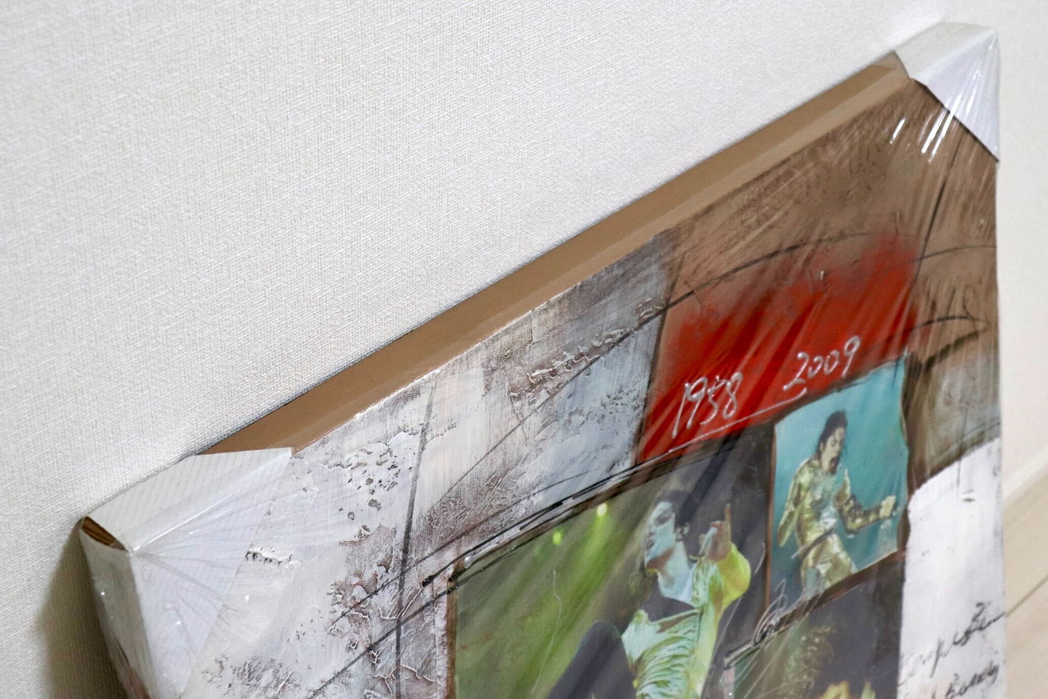 GMIK749K◯マイケル・ジャクソン アートパネル 大型 インテリアボード コラージュアート