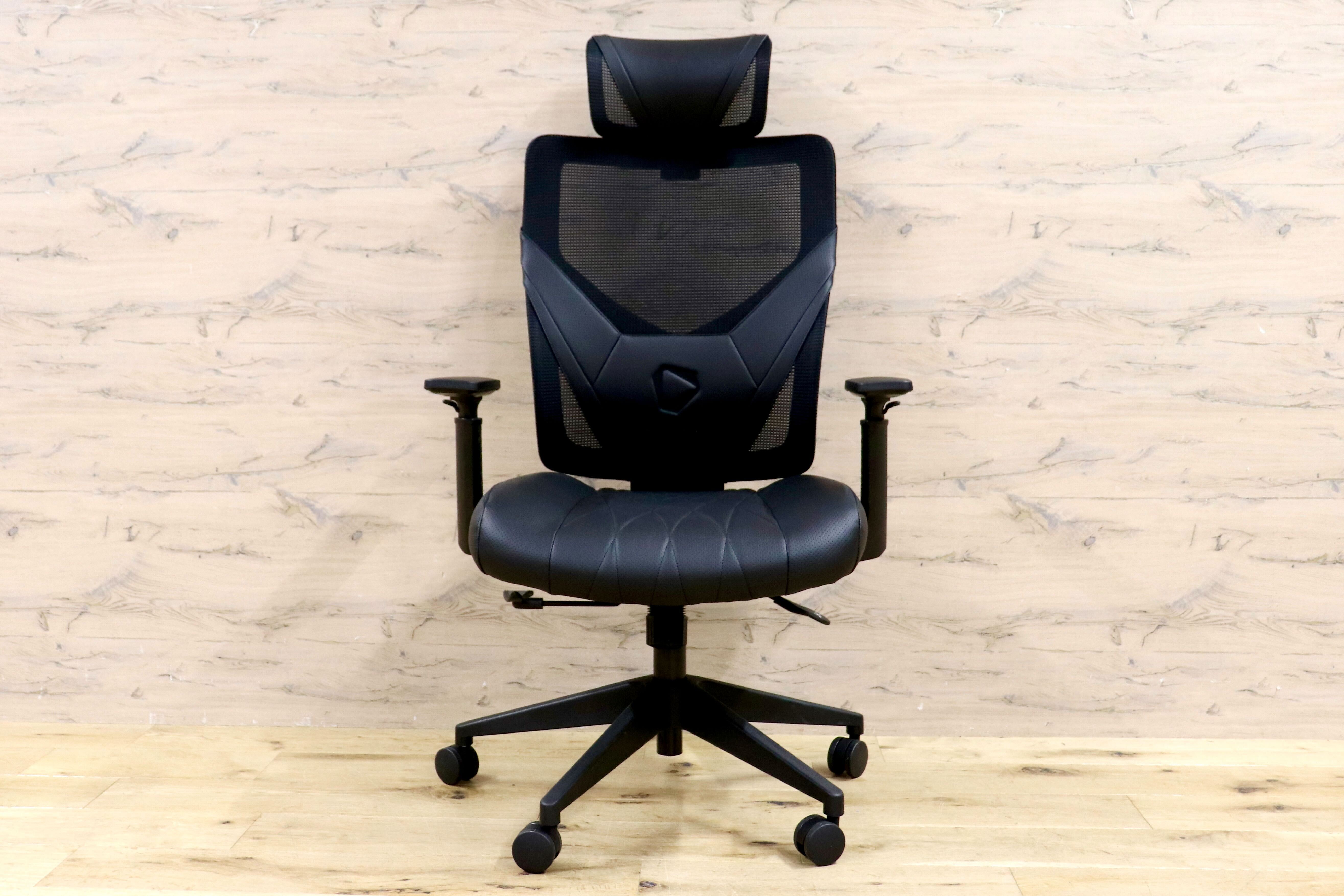 GMHK634○ONEX ハイブリッド ゲーミングチェア デスクチェア ワークチェア 作業椅子 オフィスチェア 回転椅子 可動肘 展示未使用