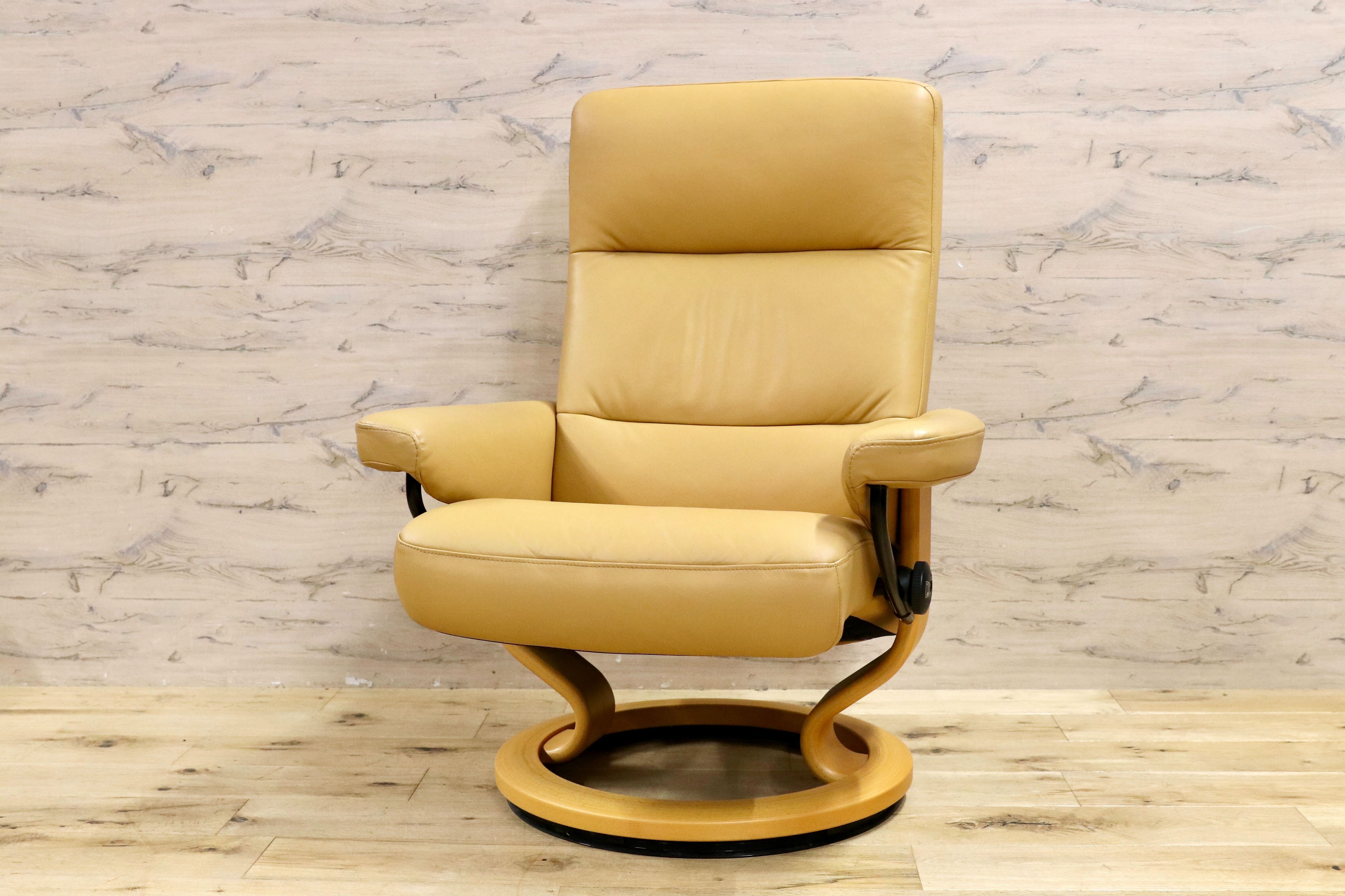 GMIK656○EKORNES / エコーネス リクライニングチェア 1人掛けソファ パーソナルチェア 本革 レザー 北欧 ノルウェー