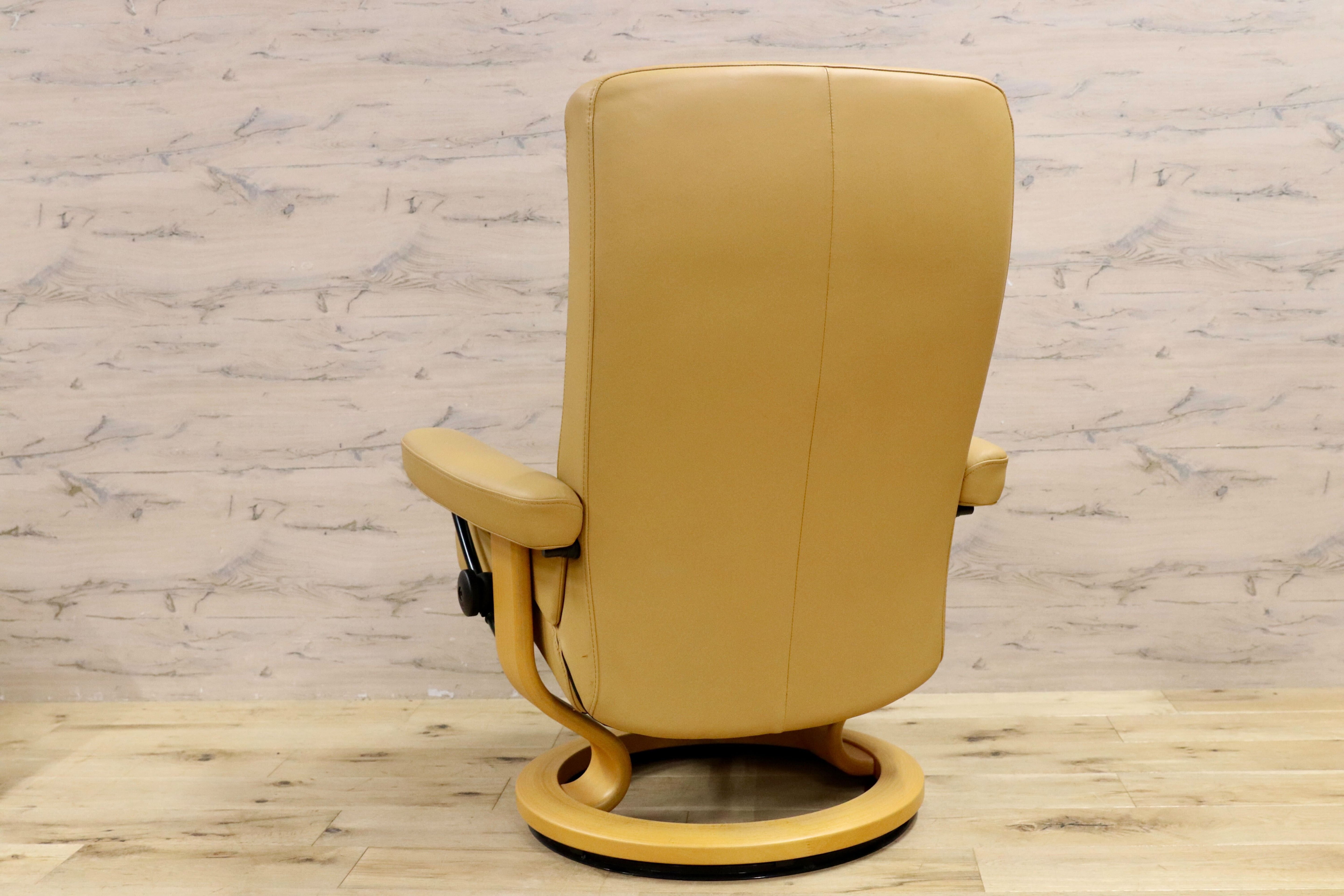 GMIK656○EKORNES / エコーネス リクライニングチェア 1人掛けソファ パーソナルチェア 本革 レザー 北欧 ノルウェー