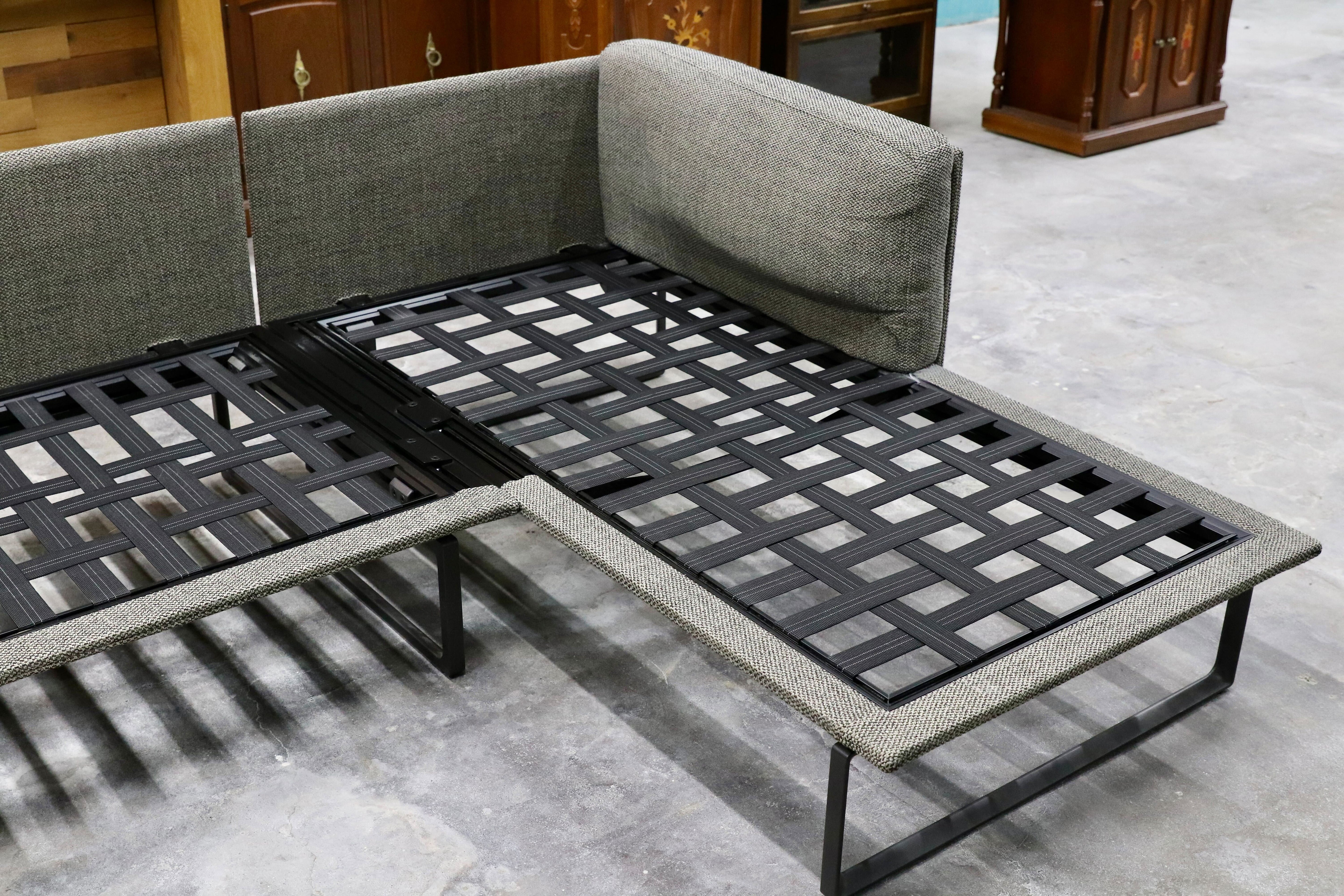 GMHO55○cassina ixc / カッシーナイクスシー OTTO オット システムソファ カウチソファ ファブリック ピエロ・リッソーニ 定価約211万