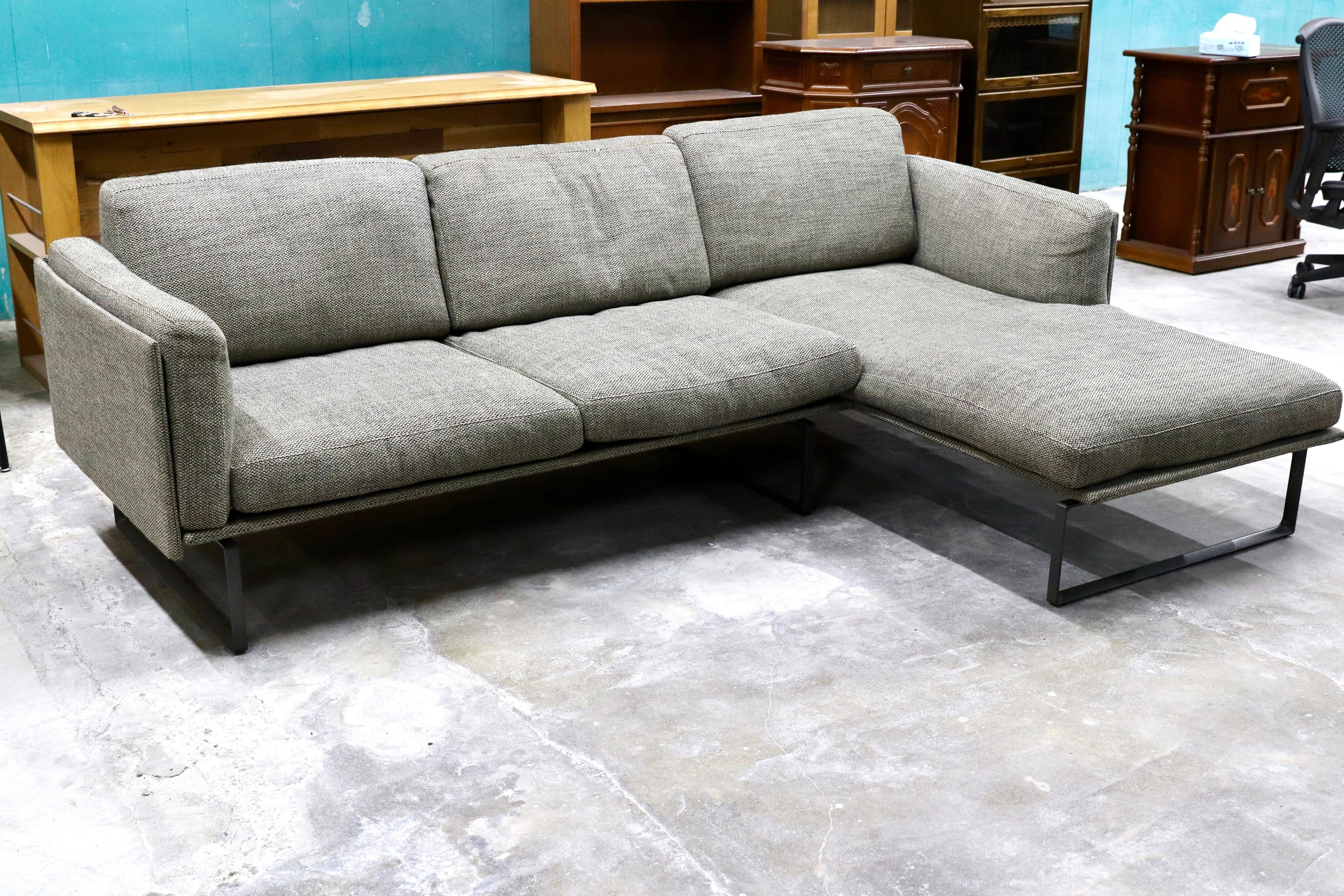 GMHO55○cassina ixc / カッシーナイクスシー OTTO オット システムソファ カウチソファ ファブリック ピエロ・リッソーニ 定価約211万