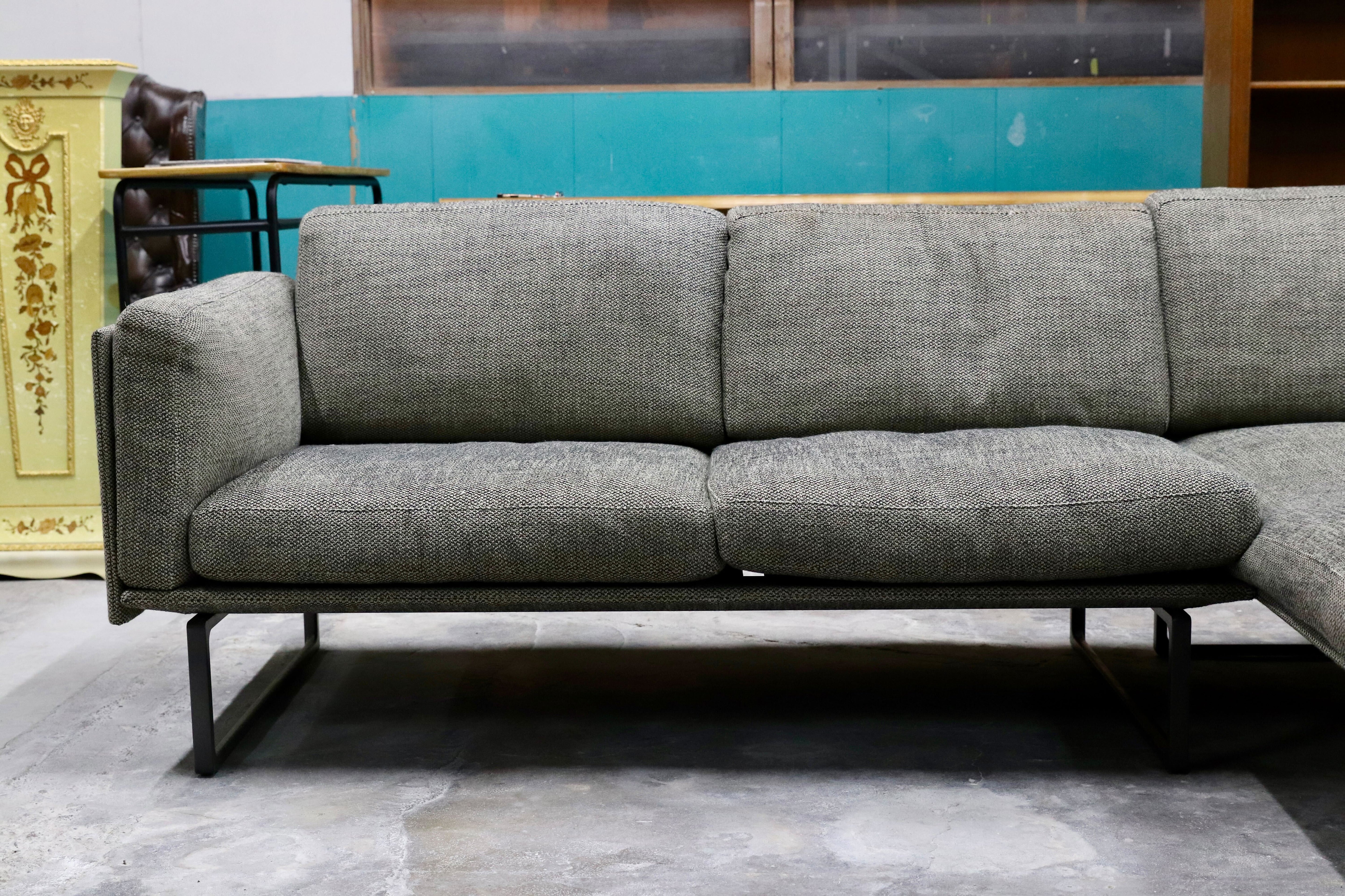 GMHO55○cassina ixc / カッシーナイクスシー OTTO オット システムソファ カウチソファ ファブリック ピエロ・リッソーニ 定価約211万