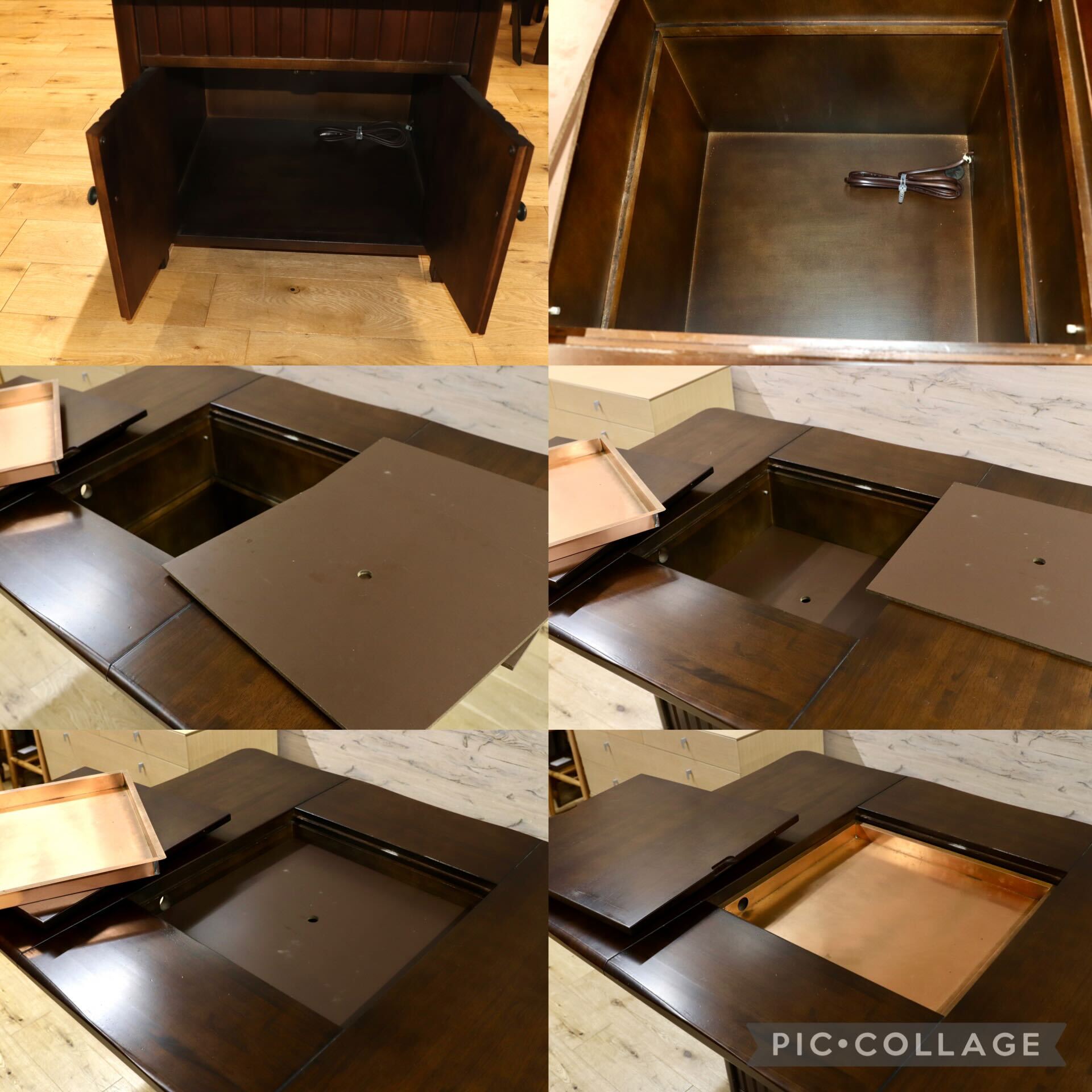 GMIH261○karimoku / カリモク ルスティック ダイニングテーブル 食卓テーブル 廃番モデル ヴィンテージ コロニアル カントリー 国産家具