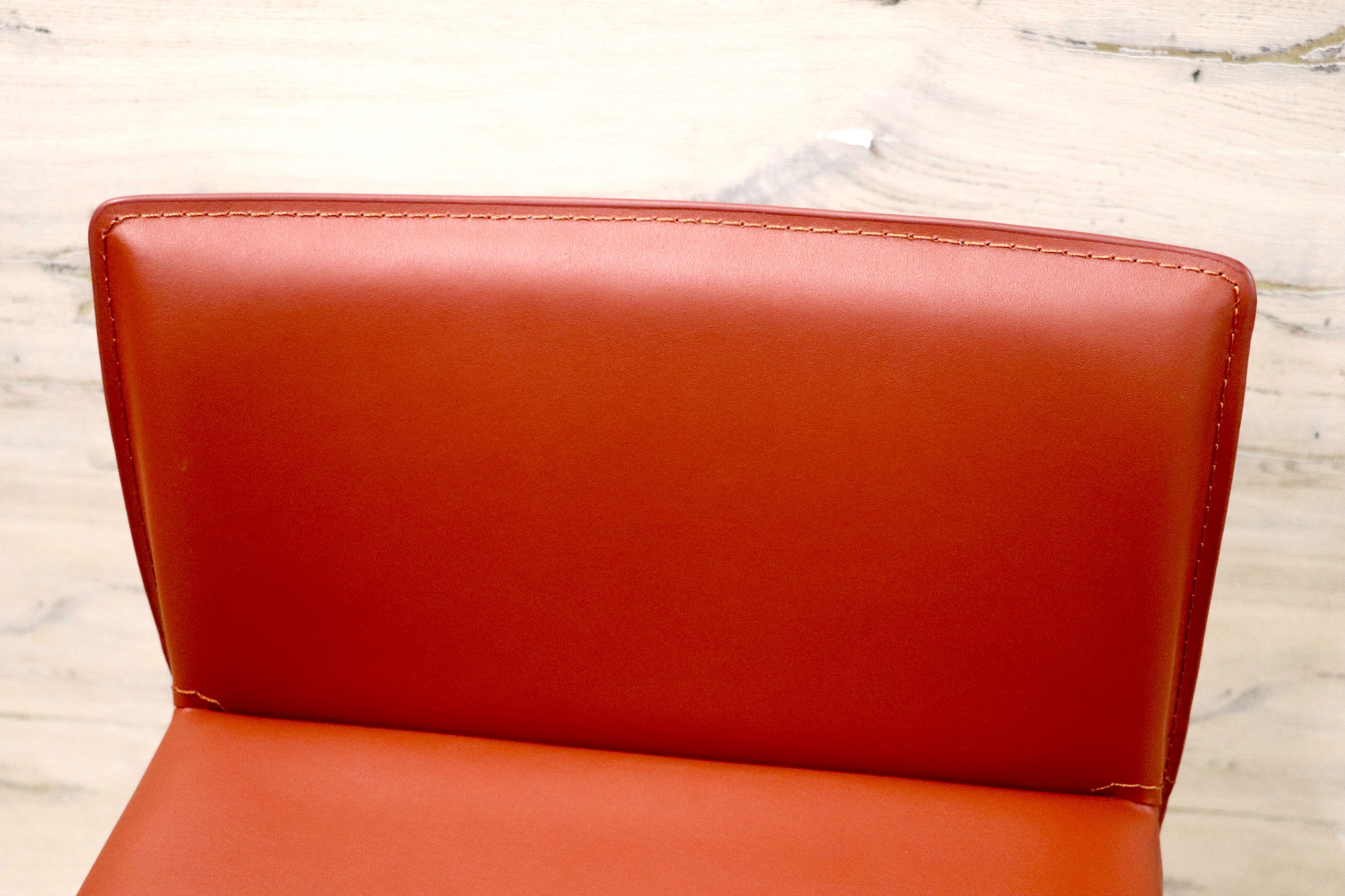 GMHN282A○アダル カウンターチェア ハイチェア バーチェア ハイスツール バースツール リサイクルレザー モダン シンプル 展示品