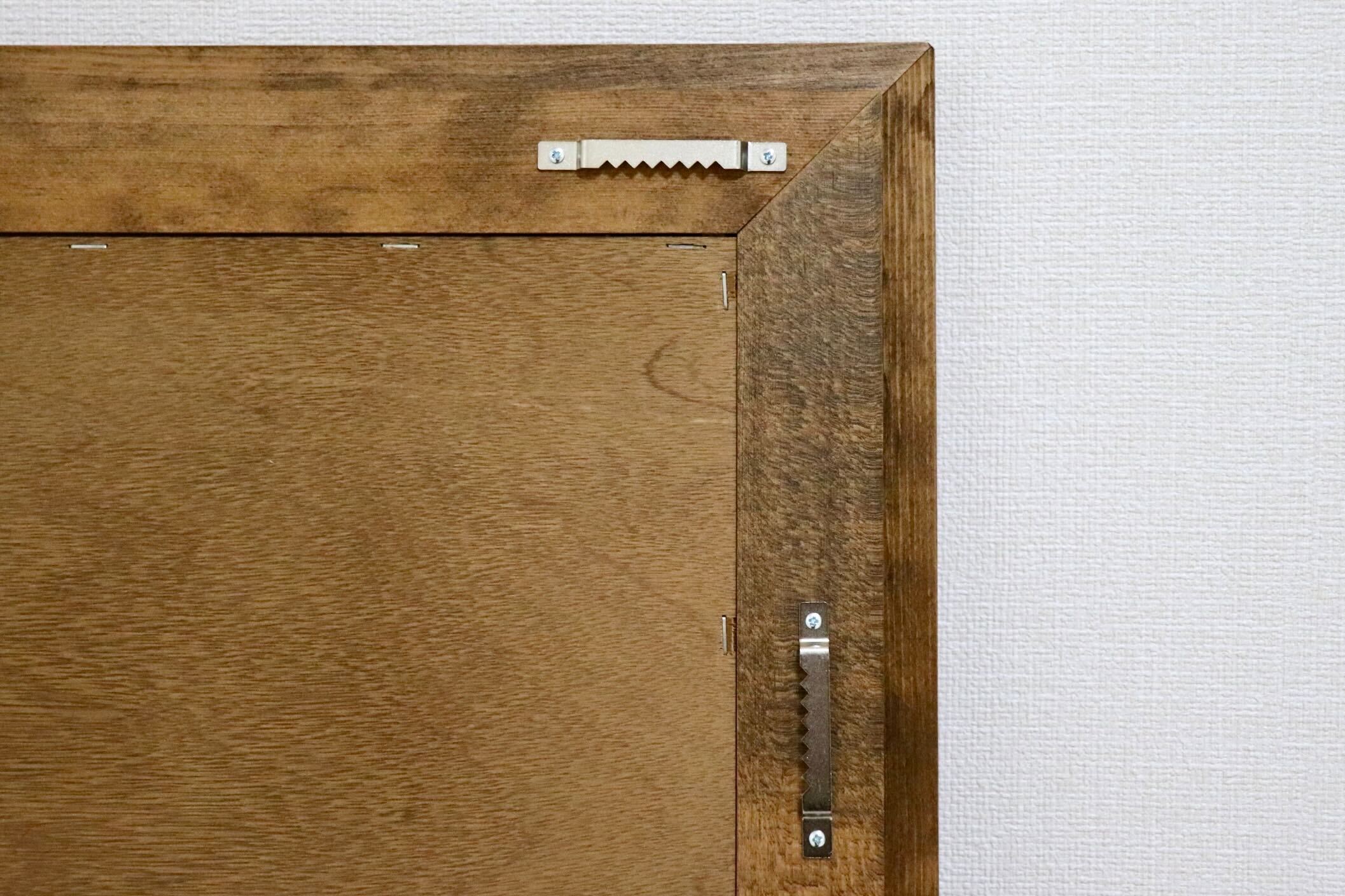 GMIH415F○Canffy / キャンフィ ダブルフレーム ウォールミラー 壁掛けミラー 全身鏡 鏡 姿見 ミラー 天然木 定価約2.4万