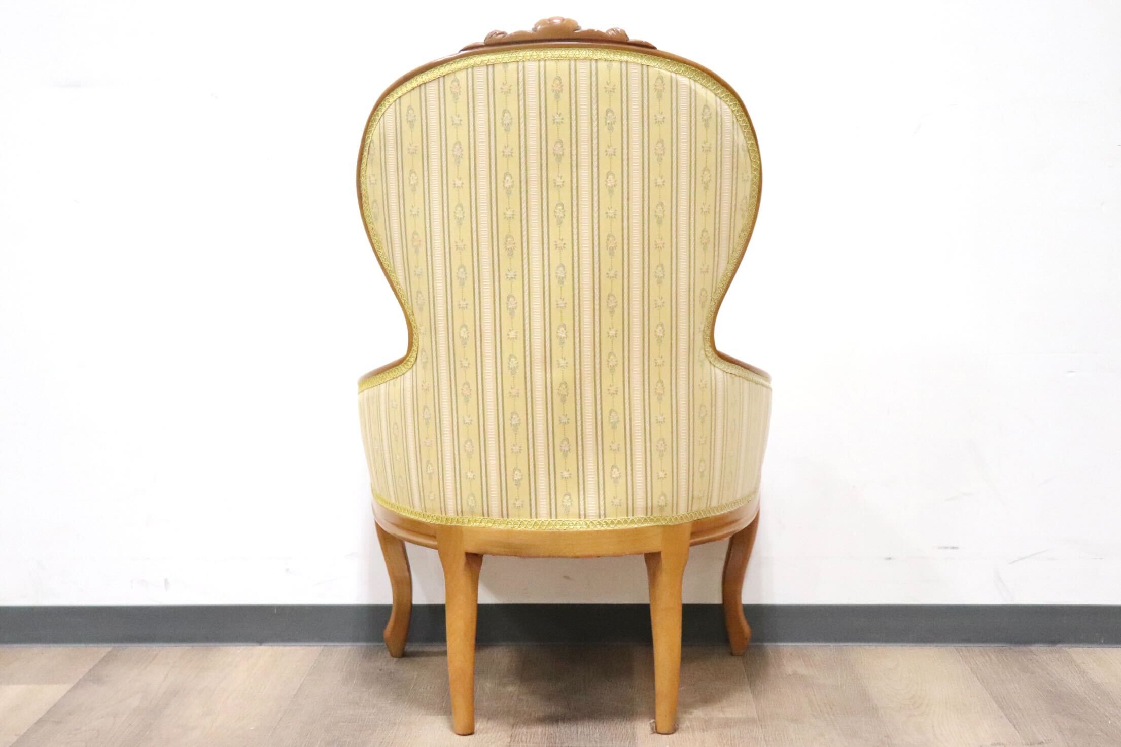 GMHH29A○イタリア ダイニングチェア 子供椅子 撮影用チェア ドールチェア ミニチェア ロココ調 猫脚 彫刻 ヨーロピアン クラシック 展示品