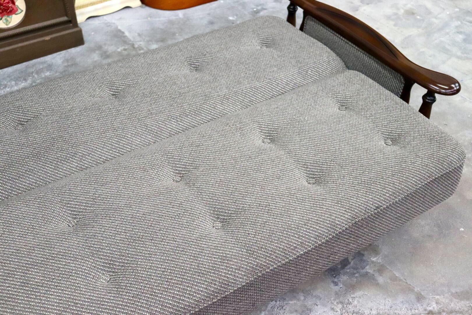 GMIK735○karimoku / カリモク コロニアル YC6053 ソファベッド 3人掛けソファ トリプルソファ ファブリック 国産家具 定価約20.6万