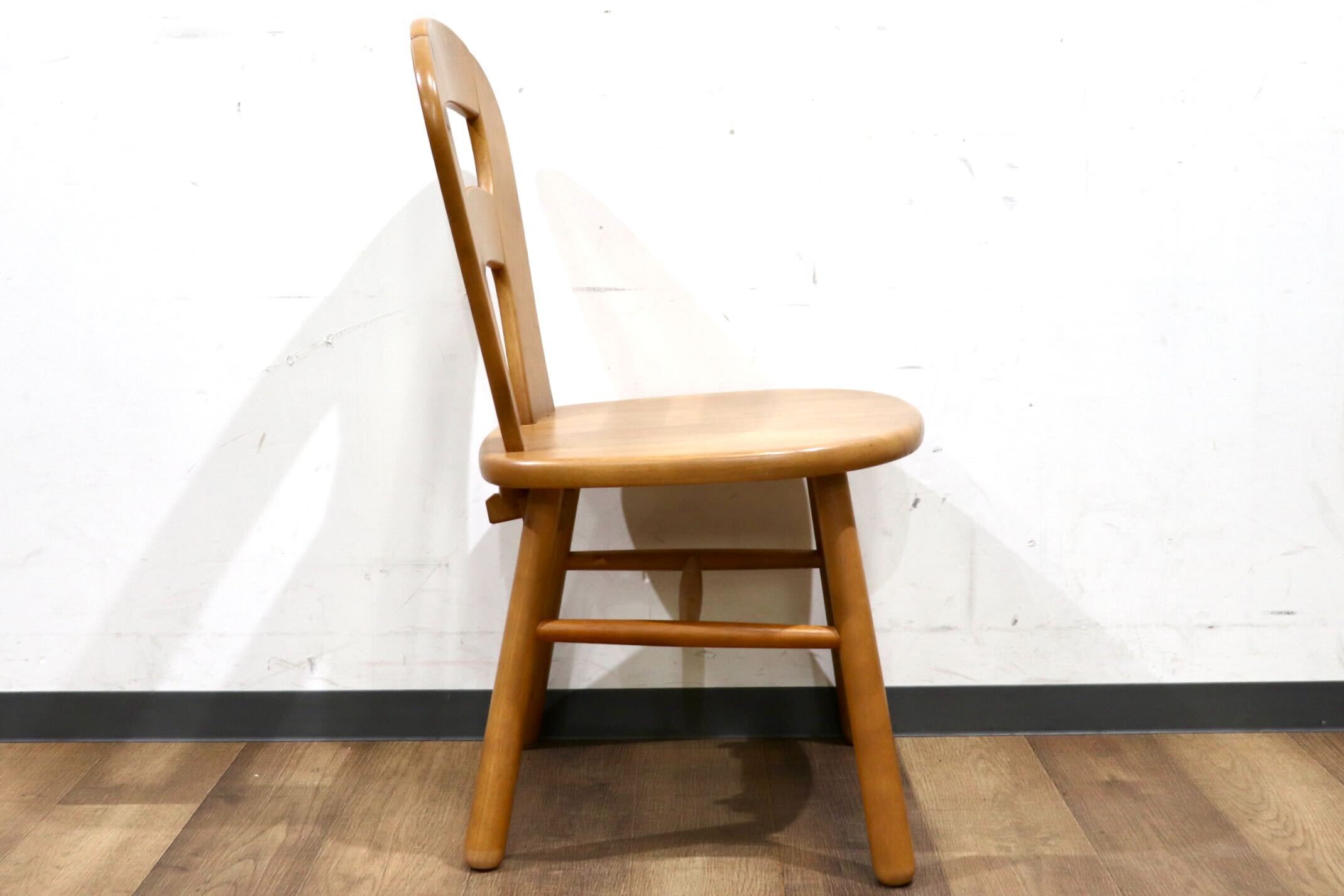 GMHH347A○karimoku / カリモク ダイニングチェア アームレスチェア 椅子 天然木 カントリー ナチュラル モダン 国産家具