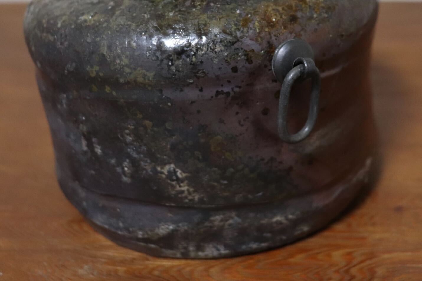 GMIO497A○丹山窯 丹波焼 掛花入 花器 伝統工芸 丹波篠山 未使用