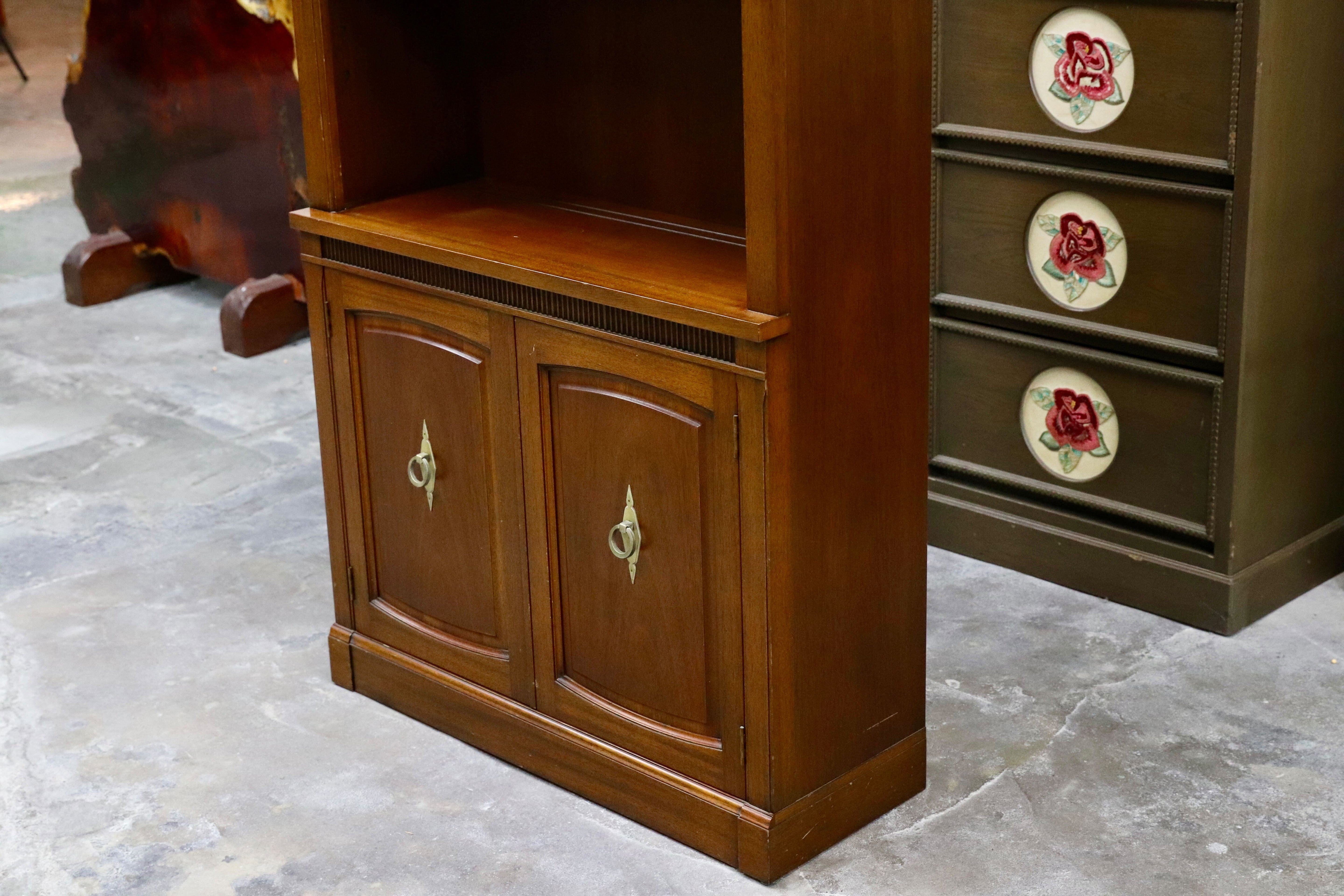 GMIK671○DREXEL HERITAGE / ドレクセルヘリテイジ トライユン キャビネット シェルフ オープンラック 棚 定価約50万