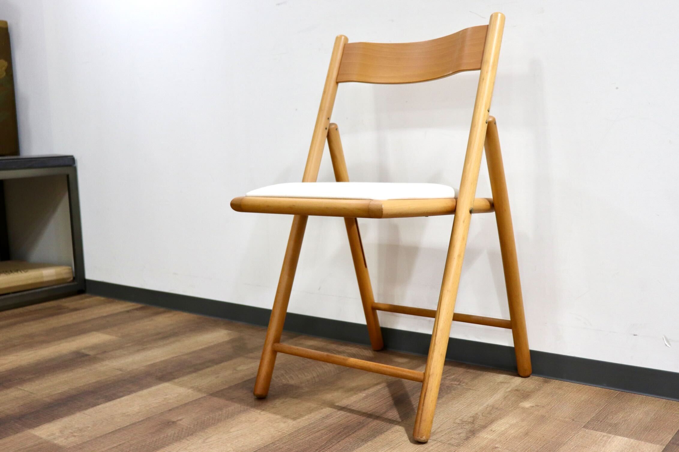 GMIK86F○無印良品 / MUJI フォールディングチェア ダイニング