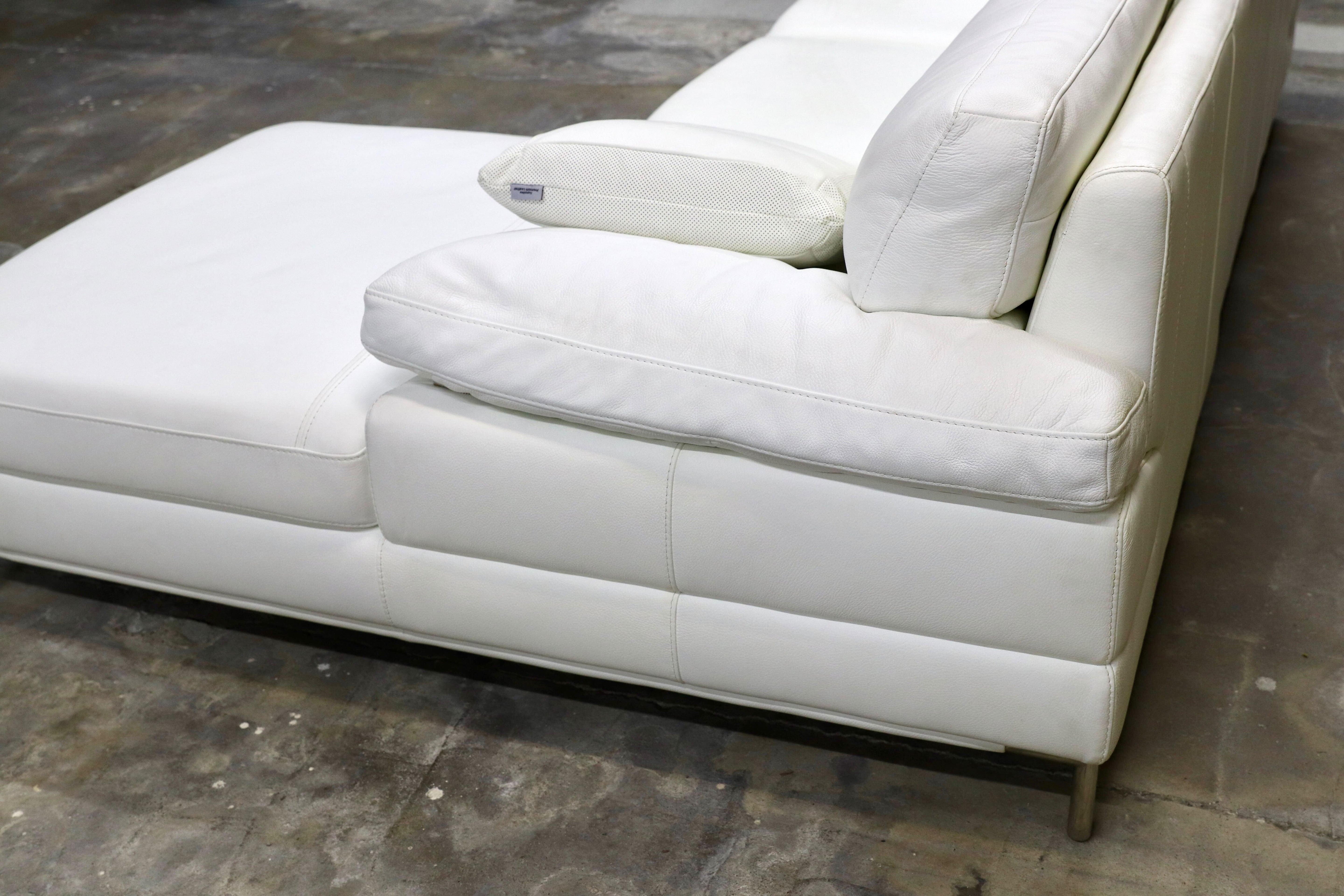 GMIK643○KELVIN GIORMANI / ケルビンジョルマーニ 本革 レザー カウチソファ ドイツ スタイリッシュモダン 最高級 約80万