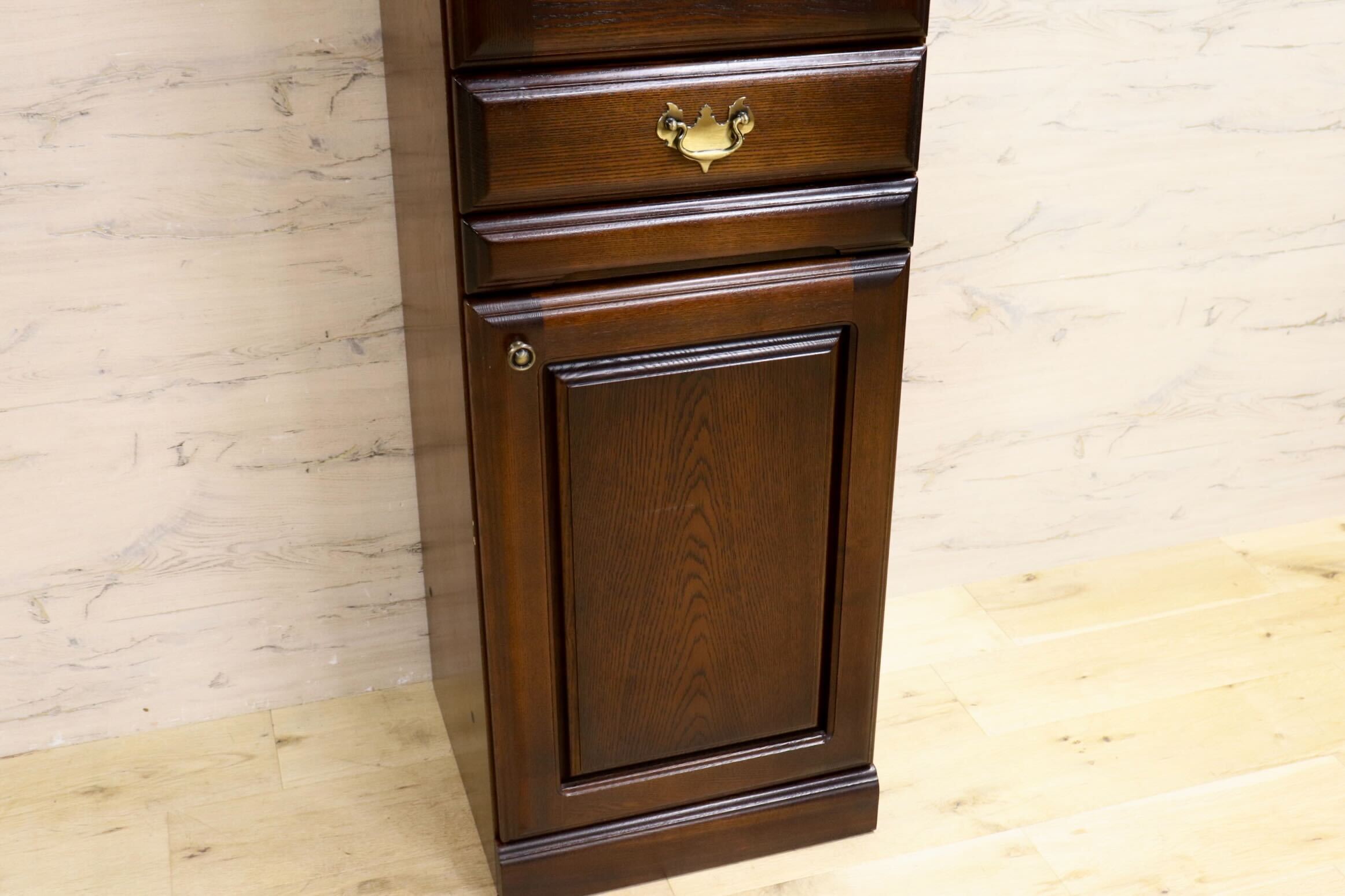GMIK402○ATLANTA / アトランタ IDF太田長 カップボード 食器棚 飾り棚 キャビネット アーリーアメリカン クラシック カントリー