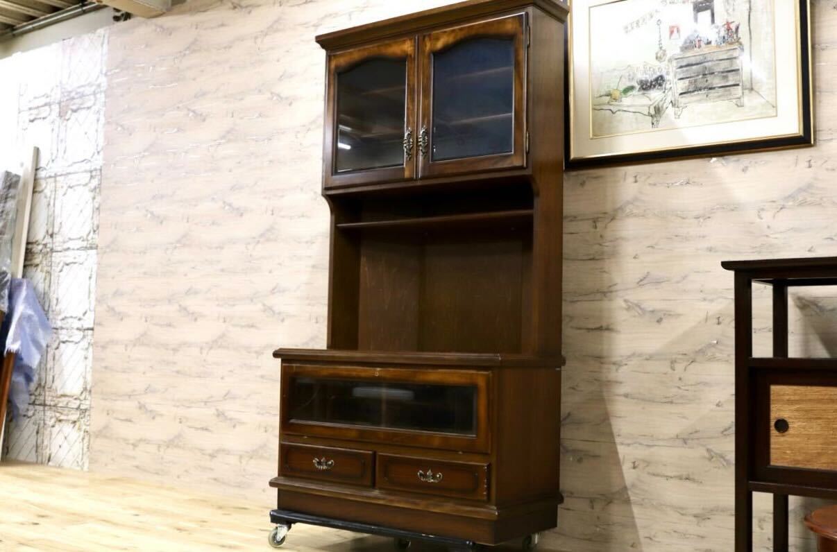 GMIH253○karimoku / カリモク リビングボード テレビボード キャビネット コロニアル オールド カントリー アンティーク 国産家具