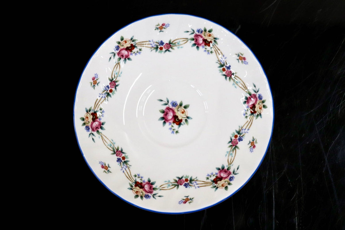 GMJH332BN◯MINTON / ミントン Summer Bouquet サマーブーケ カップ&ソーサー ティーカップ プレート 花柄 西洋 ヴィンテージ 廃盤 稀少