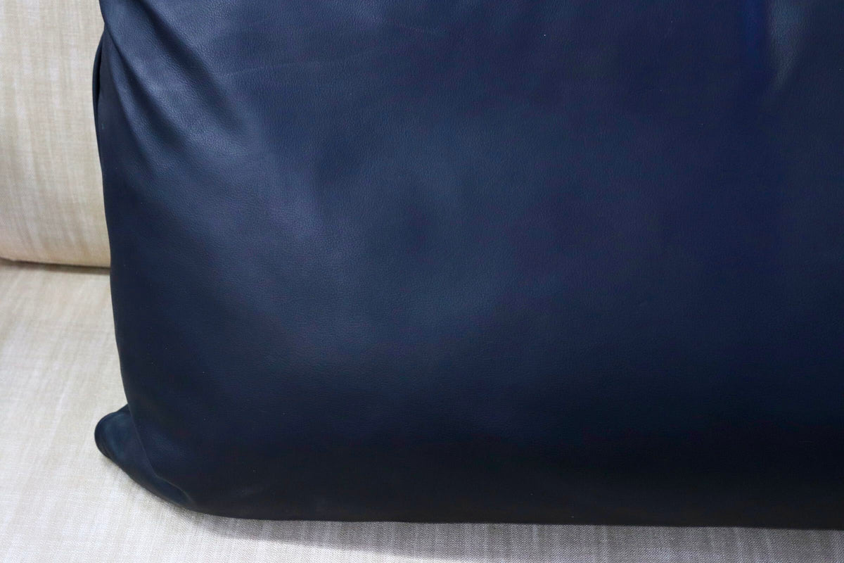 GMGS206K○arflex/アルフレックス A・SOFA A CUSHION 01 クッション 本革 牛革 ブラック 黒 純正 約15万