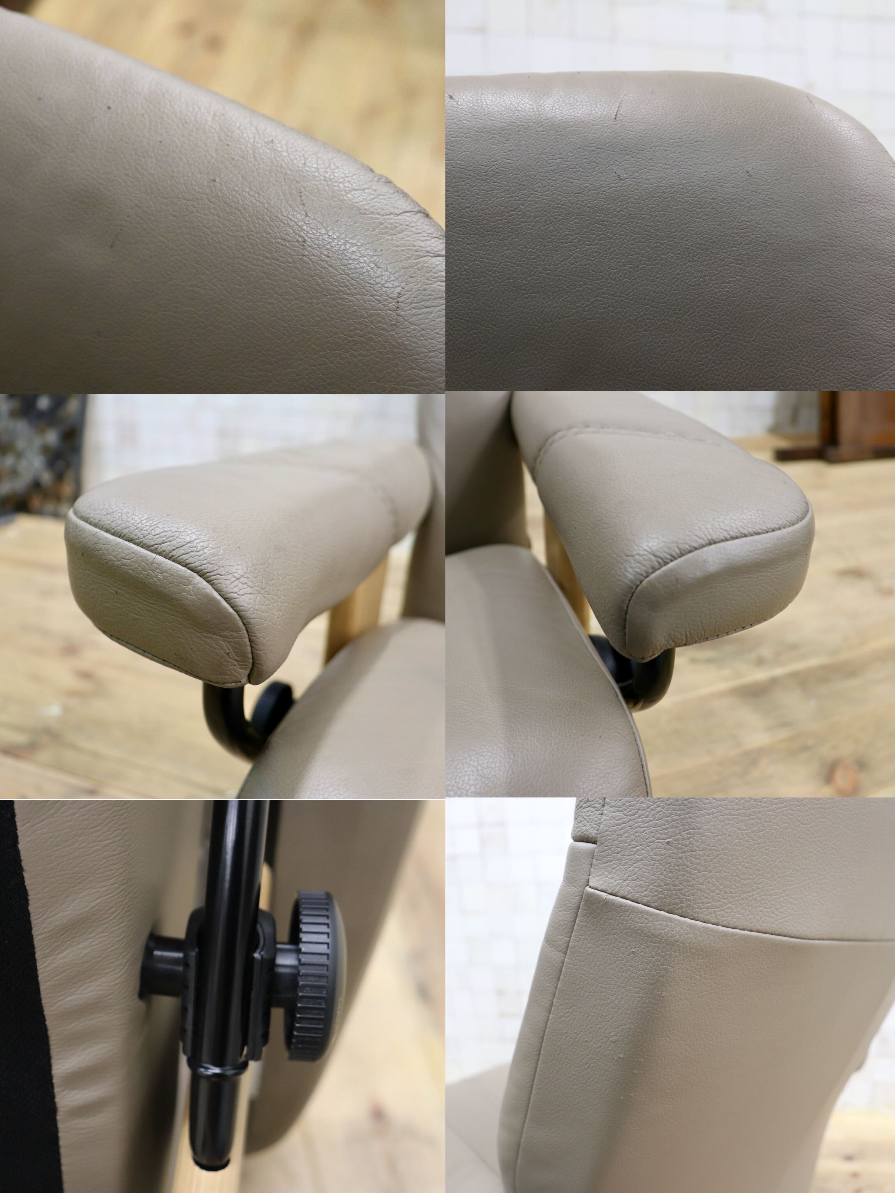 GMIK881〇EKORNES / エコーネス ストレスレス リクライニングチェア コンサル M 本革 北欧 ノルウェー 椅子 シングルソファ