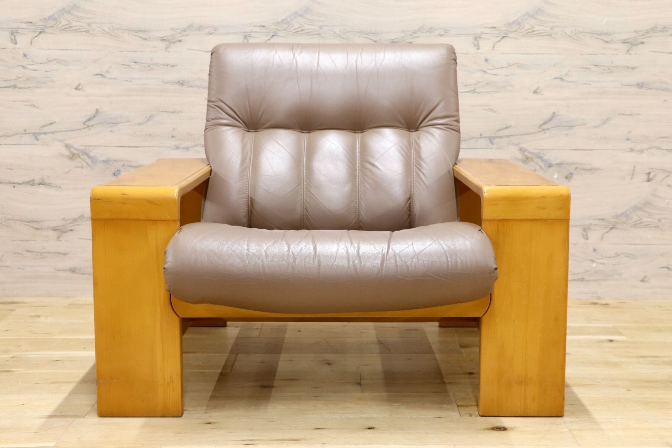 GMIH453A○karimoku / カリモク オールドカリモク ラウンジチェア パーソナルチェア 椅子 シングルソファ モダン ヴィンテージ