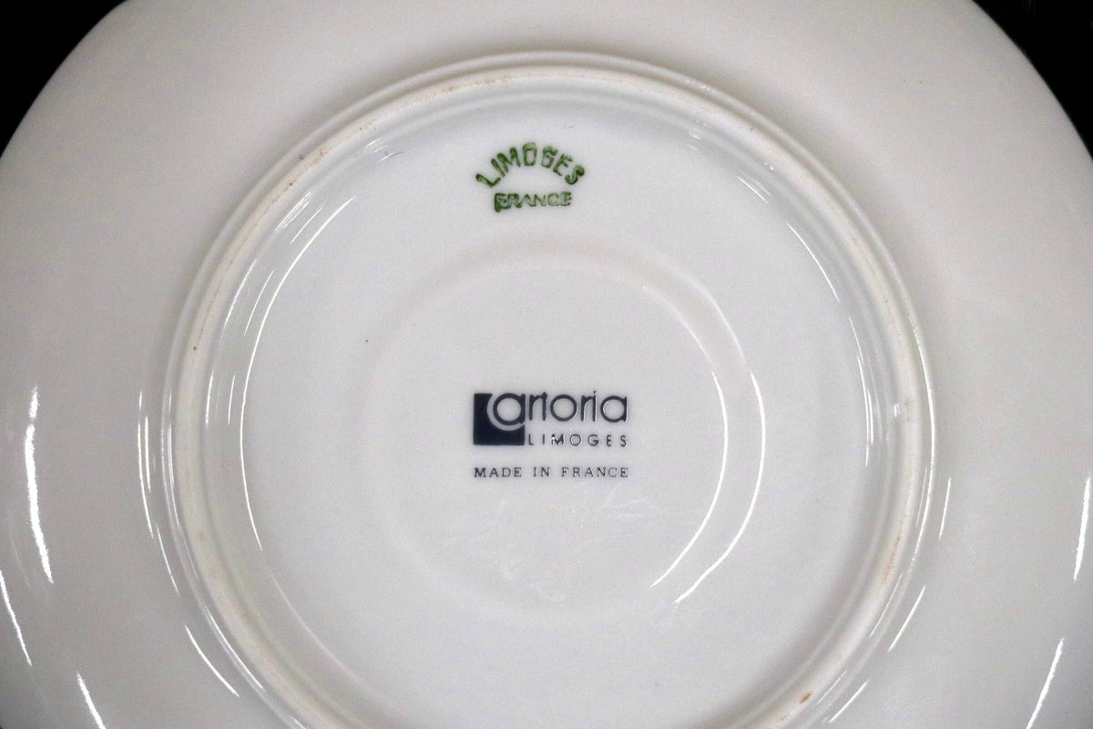 GMJH332BO◯Artoria Limoges / アルトリア リモージュ Baroque バロック シェイプ デミタスカップ&ソーサー 西洋 ヴィンテージ 廃盤