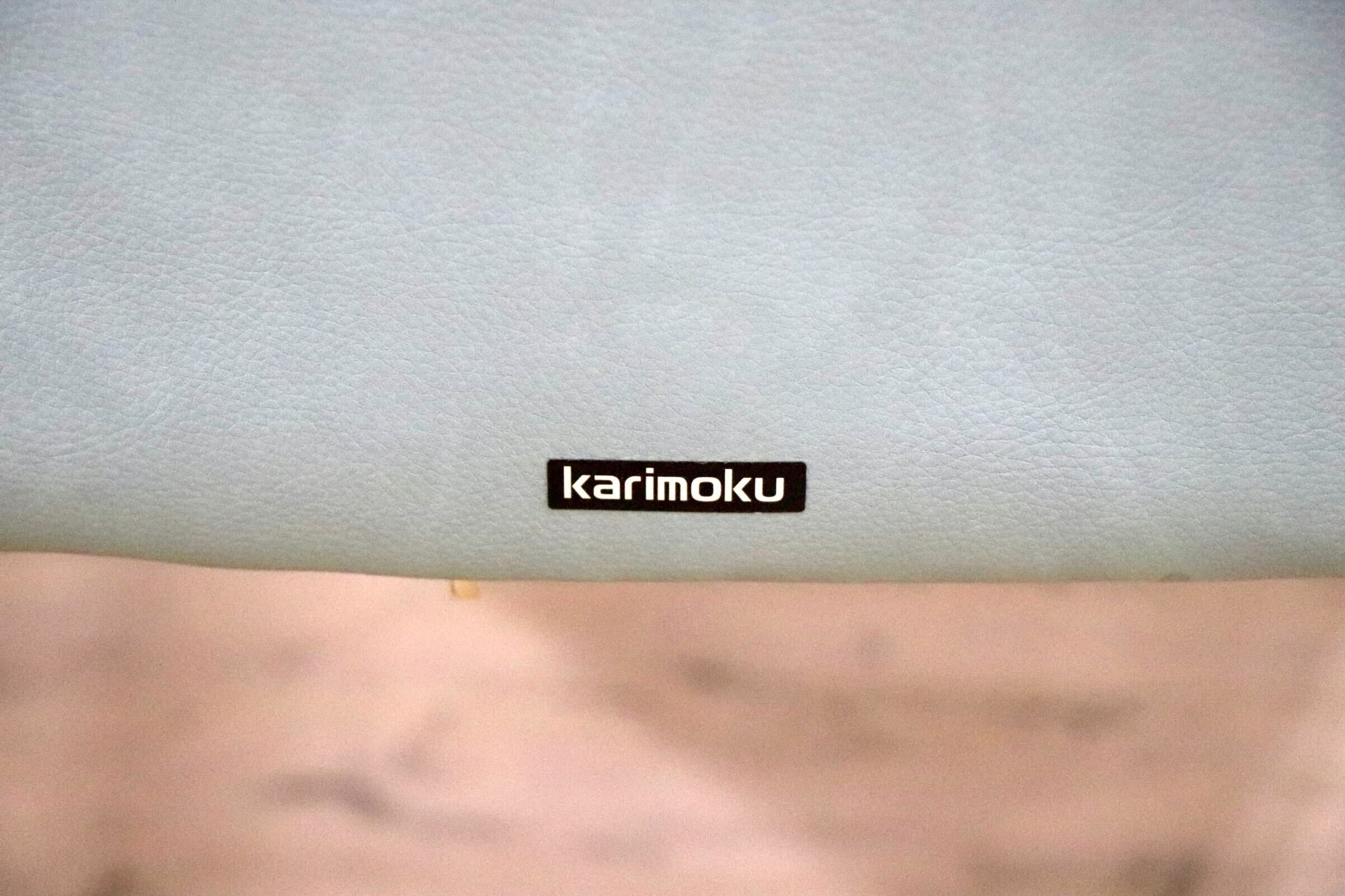 GMJS92A○karimoku / カリモク CE3205 ダイニングチェア 食卓椅子 アームレスチェア 椅子 モダン 合皮 定価約96,000円