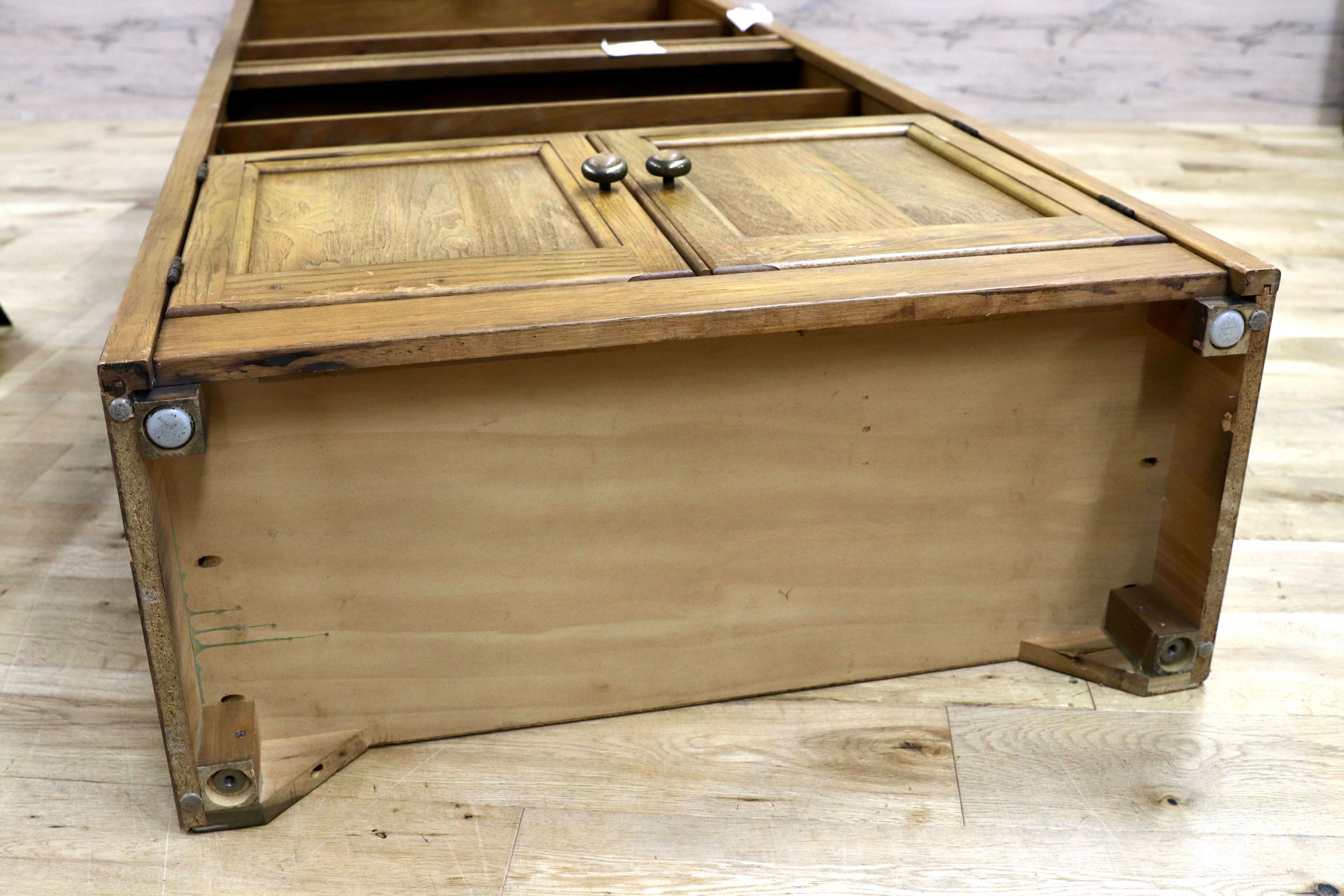 GMIK684○ドレクセル風 アメリカ ヴィンテージ ブックシェルフ ブックキャビネット ラック 棚 キャビネット 書棚 本棚 US