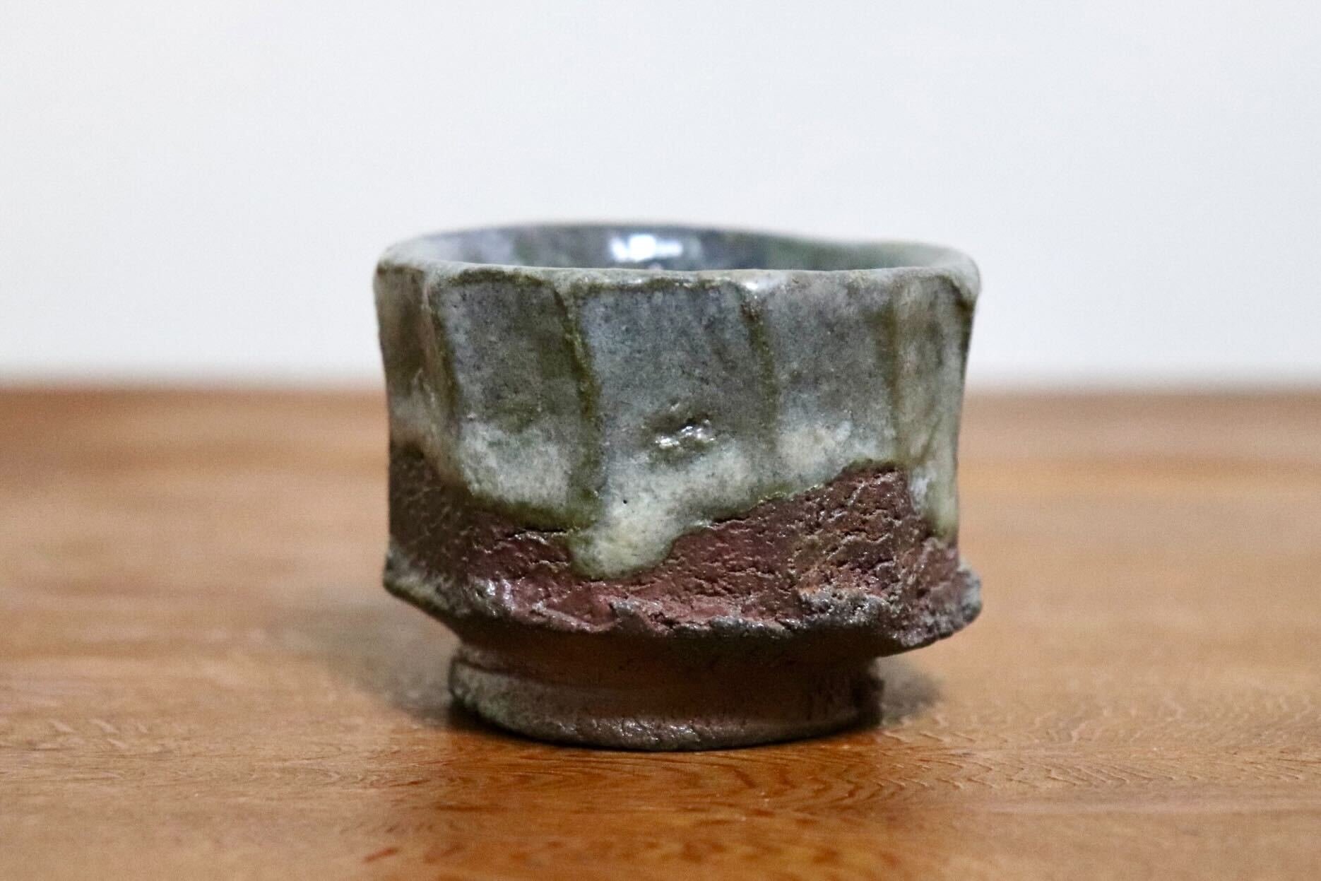 GMIO511F◯市野悟窯 市野哲次 丹波焼 ぐいのみ 酒器 陶器 丹波篠山 伝統工芸 未使用