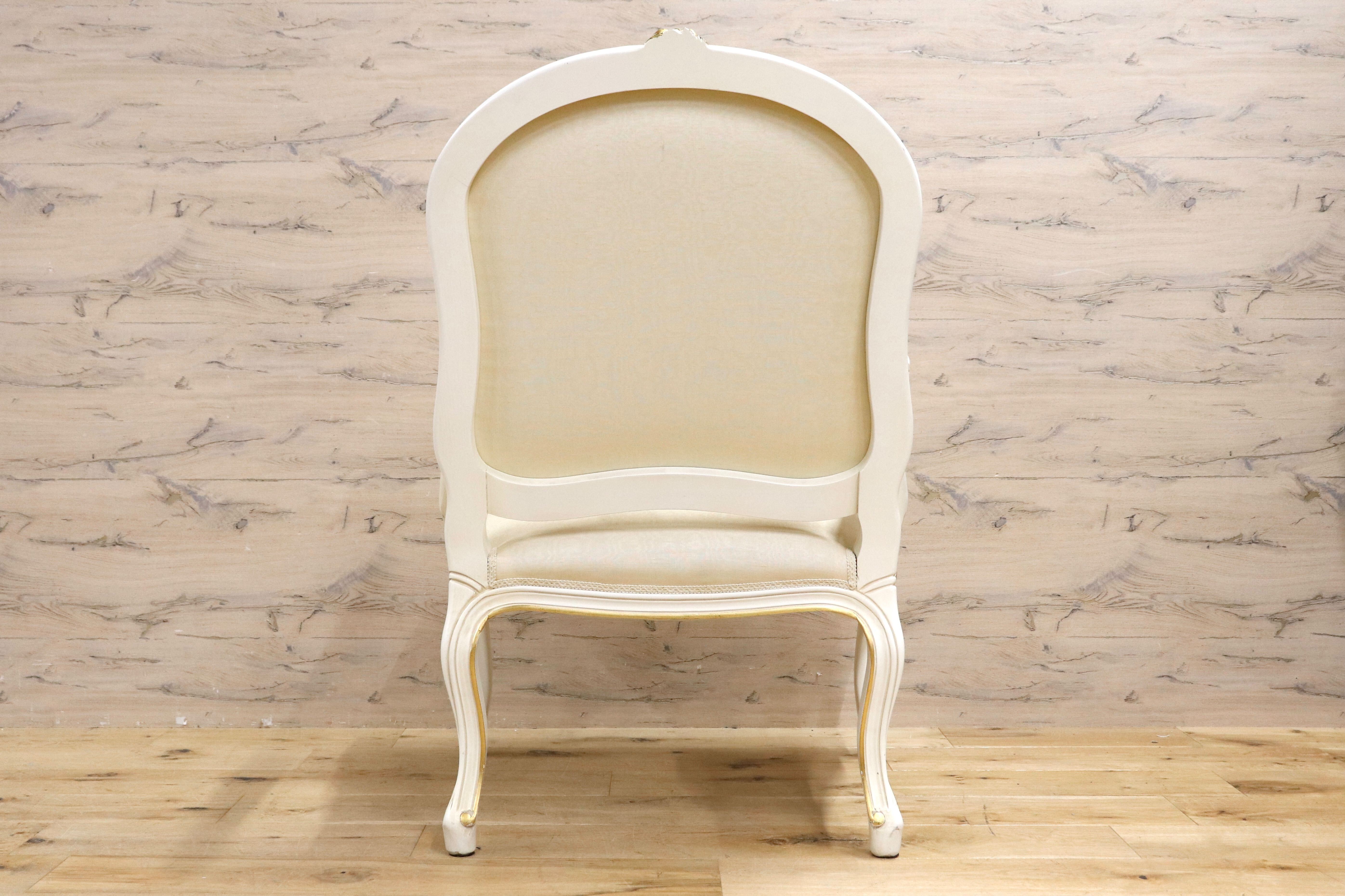 GMIK102I○イタリア製 アンティーク ダイニングチェア アームチェア