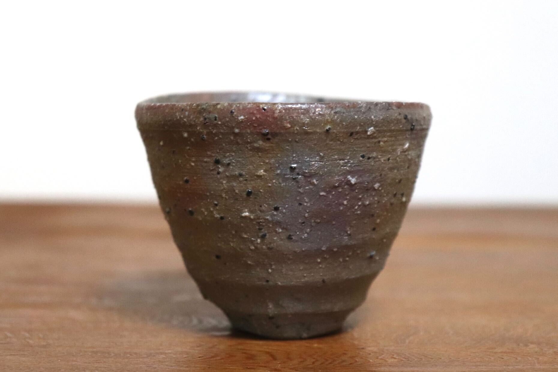 GMIO511G◯市野悟窯 市野哲次 丹波焼 ぐいのみ 酒器 陶器 丹波篠山 伝統工芸 未使用