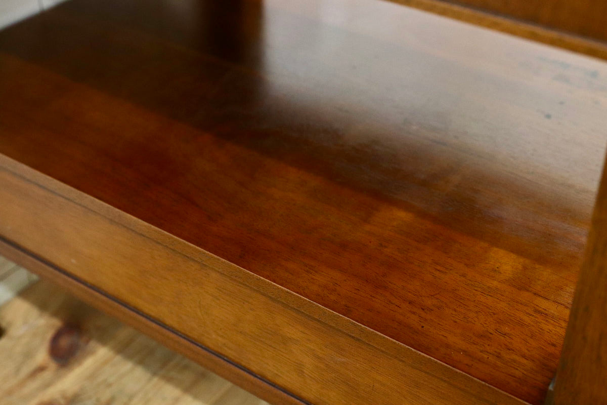 GMJH384○DREXEL HERITAGE / ドレクセルヘリテイジ Triune トライユン サイドテーブル マホガニー ヴィンテージ 定価約21万円 稀少