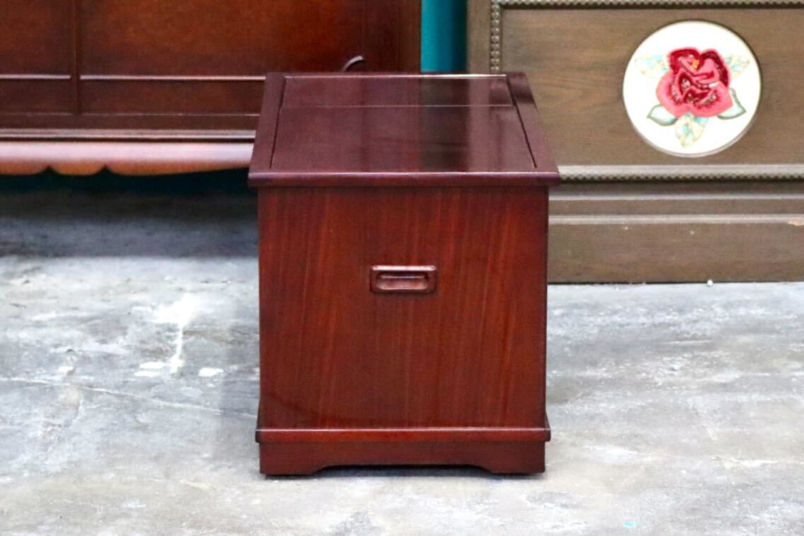 GMIH501B○karimoku / カリモク オールドカリモク 小物入れ 収納家具 キャスター付き 引き出し 木製 レトロ ヴィンテージ 国産家具