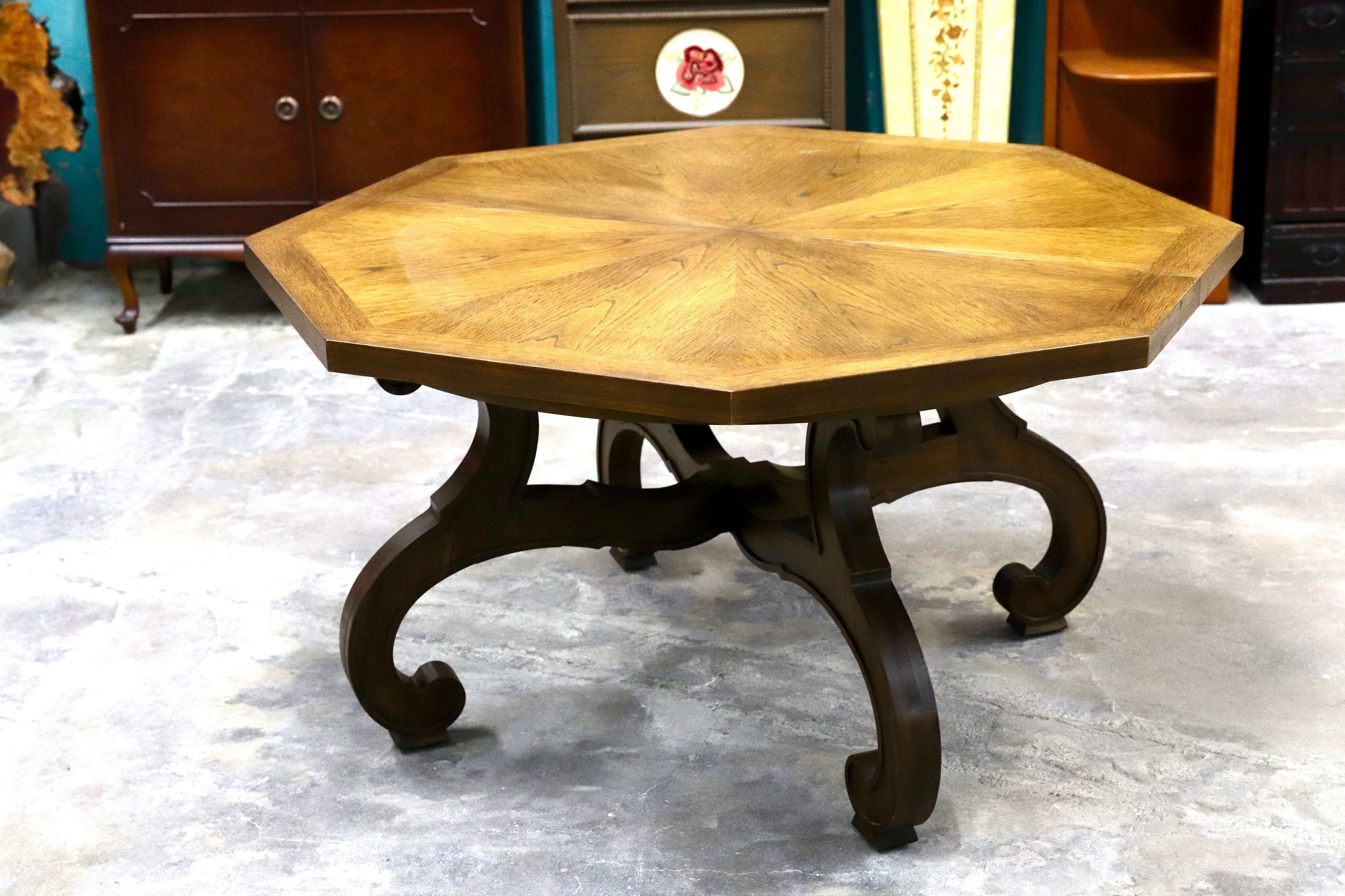 GMIK494○DREXEL HERITAGE / ドレクセルヘリテイジ エスペラント ダイニングテーブル 食卓テーブル クラシック 希少 ヴィンテージ 約66万