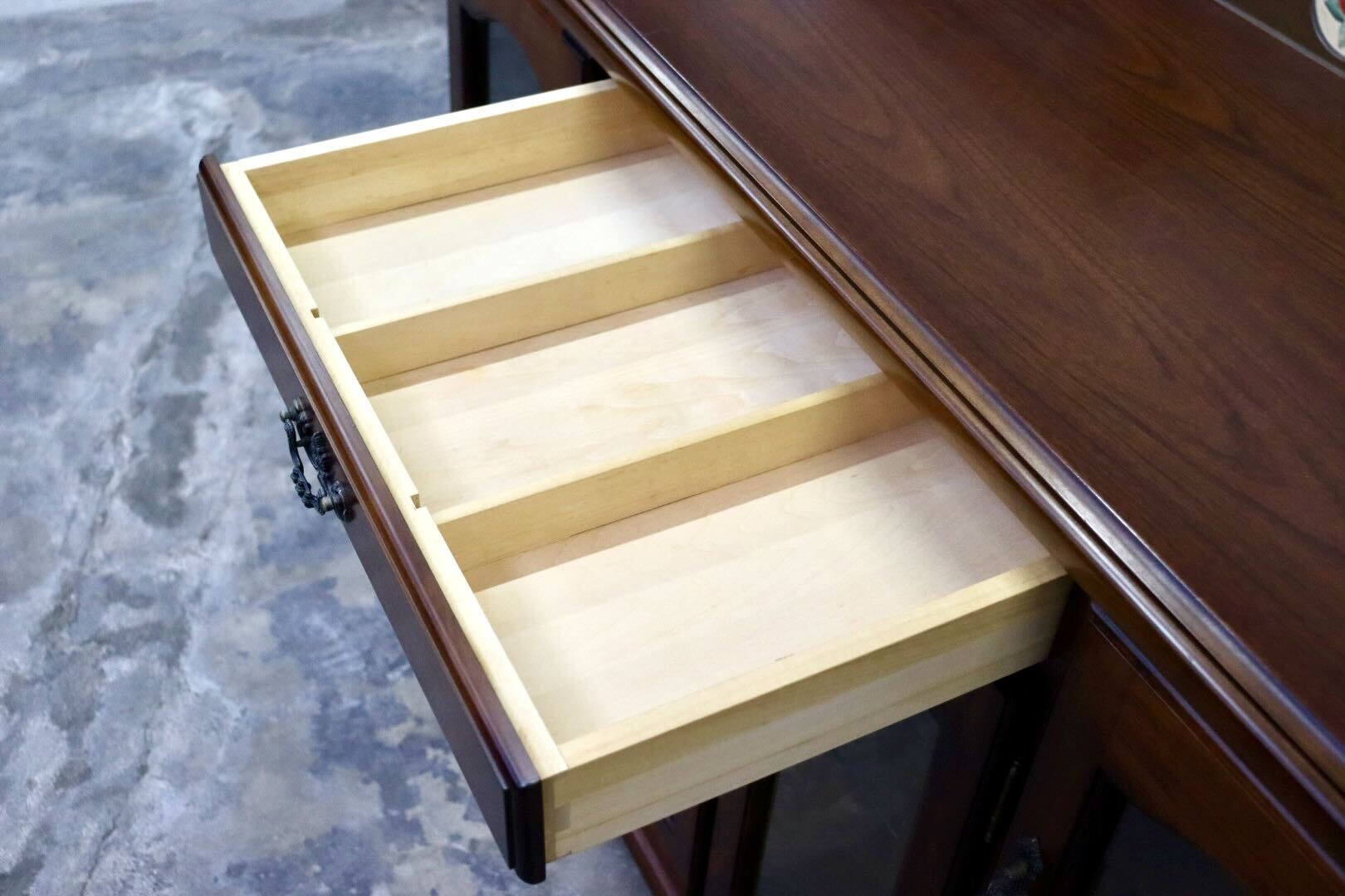 GMIK738○karimoku / カリモク コロニアル リビングボード サイド