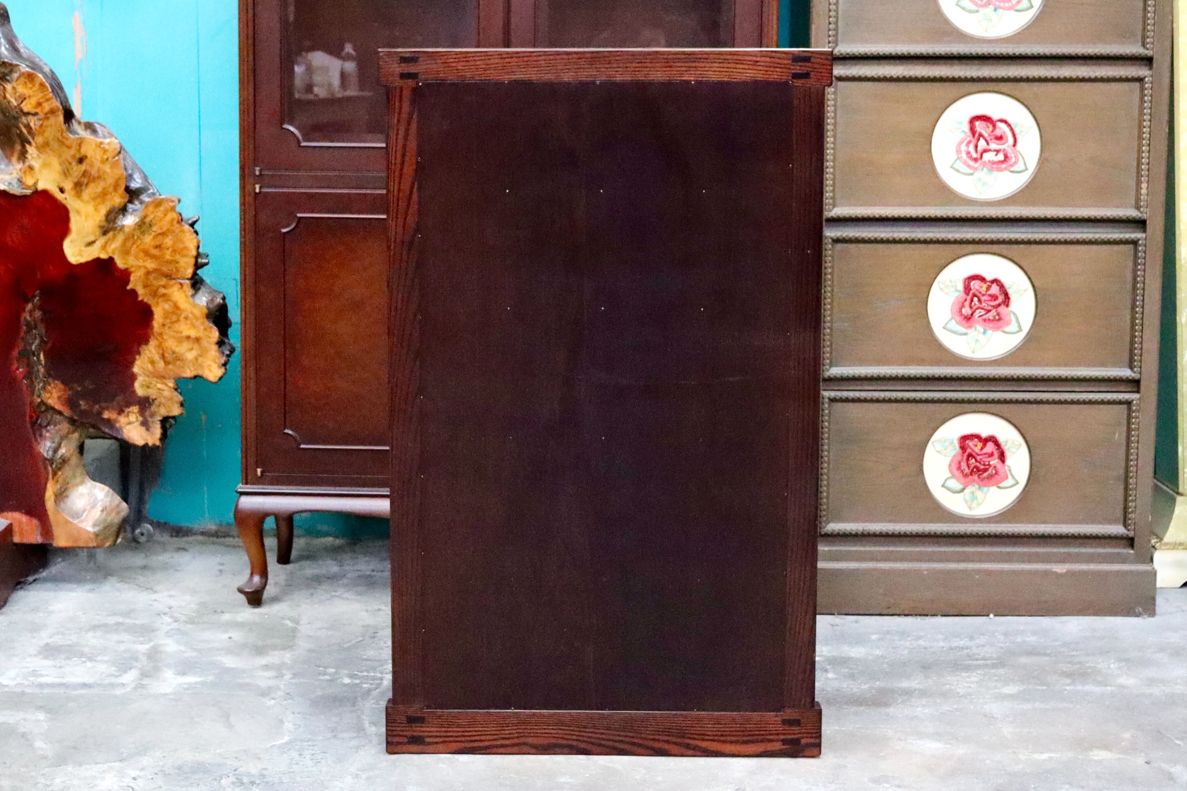GMIN9○民芸家具 整理箪笥 鍵付き 時代箪笥 和箪笥 5段チェスト 収納家具 和家具 古民家 和モダン レトロ アンティーク
