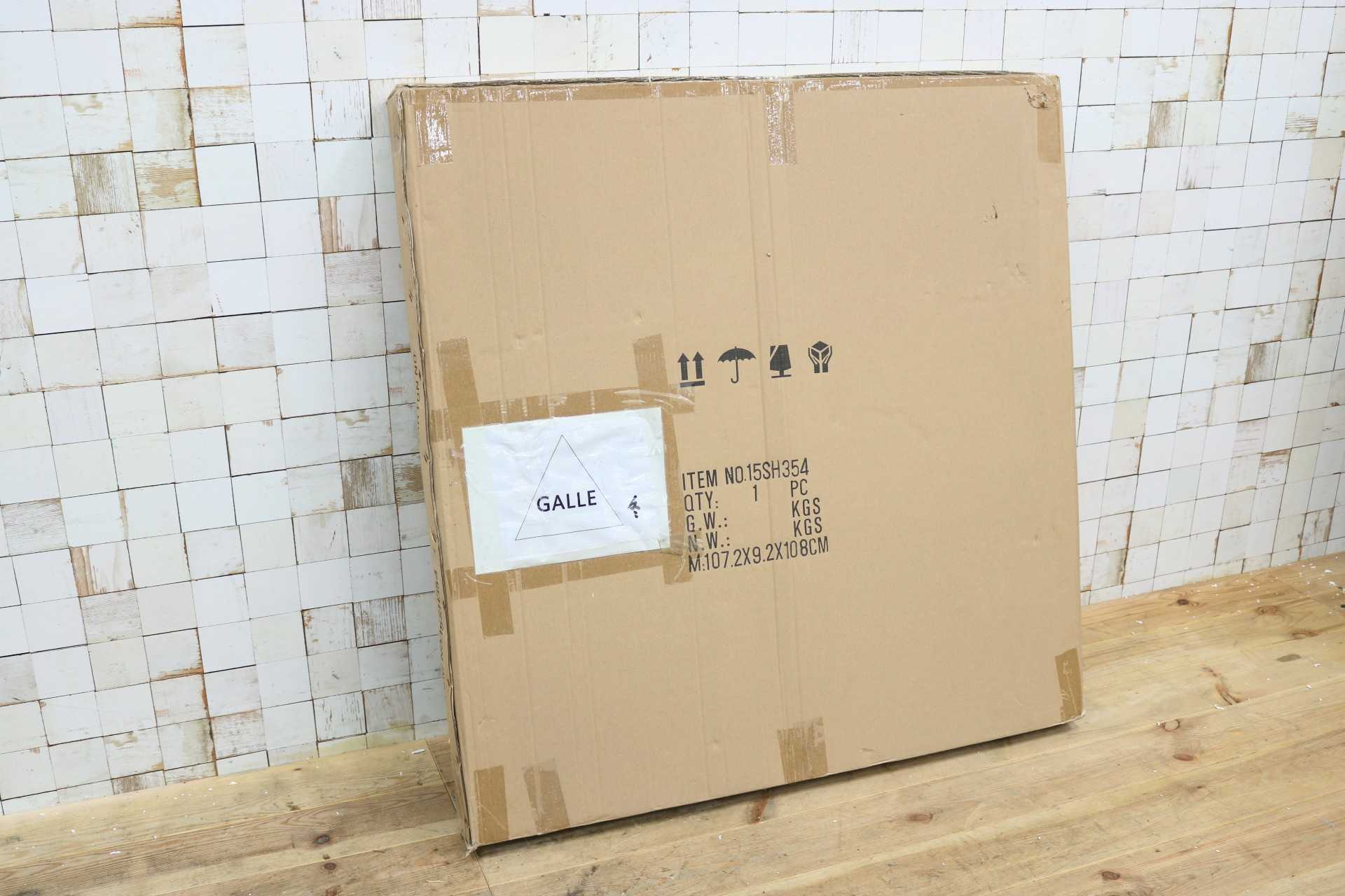 GMIK131E◯ウォールミラー 壁掛けミラー 壁掛け鏡 大型ミラー ラウンドデザイン アンティーク調 店舗什器 インテリア 未使用品