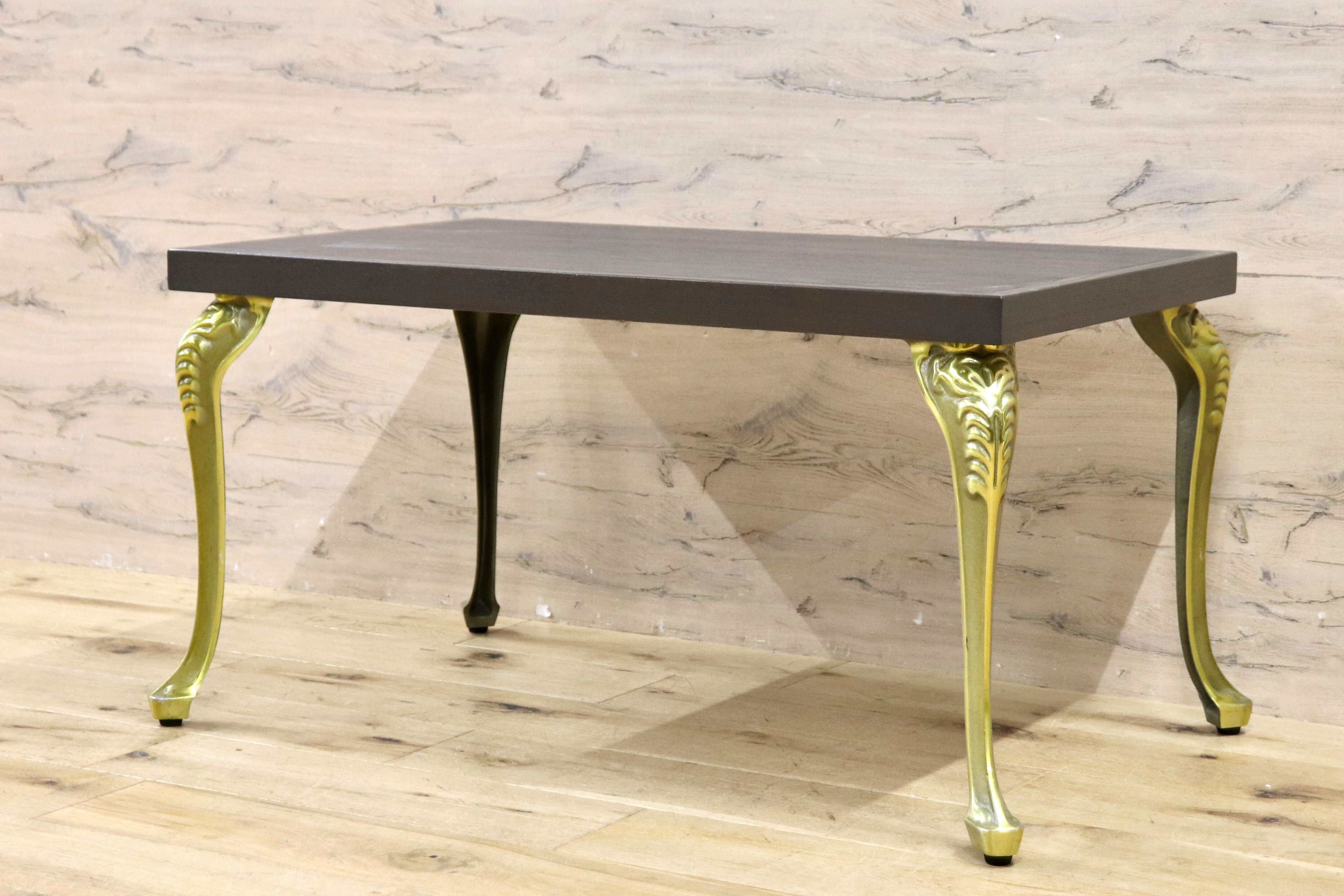 GMHH298B○アンティーク調 クラシック エレガント センターテーブル リビングテーブル ラグジュアリー モダン 特注 展示品