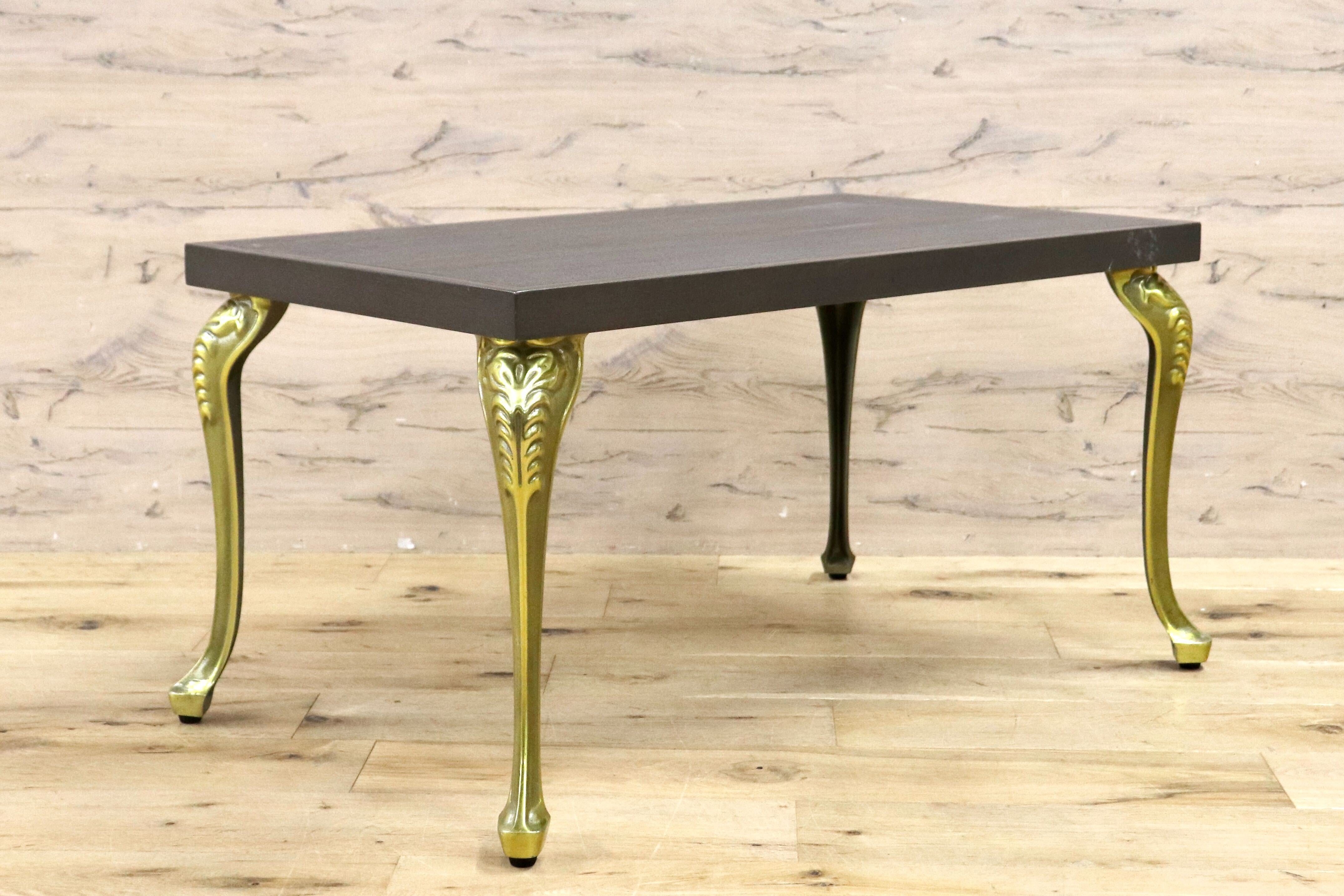 GMHH298B○アンティーク調 クラシック エレガント センターテーブル リビングテーブル ラグジュアリー モダン 特注 展示品