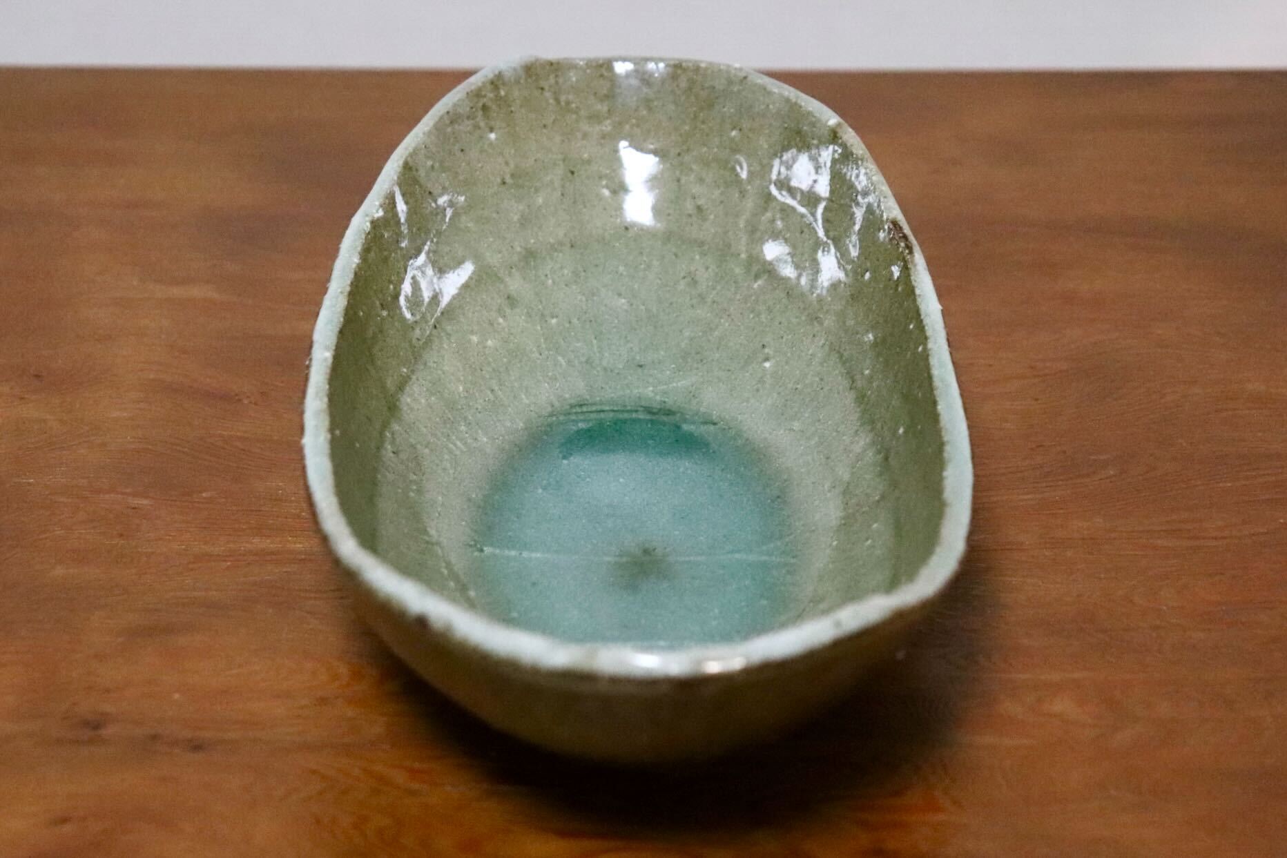 GMIO499A◯丹山窯 丹波焼 皿 楕円 陶器 丹波篠山 伝統工芸 未使用