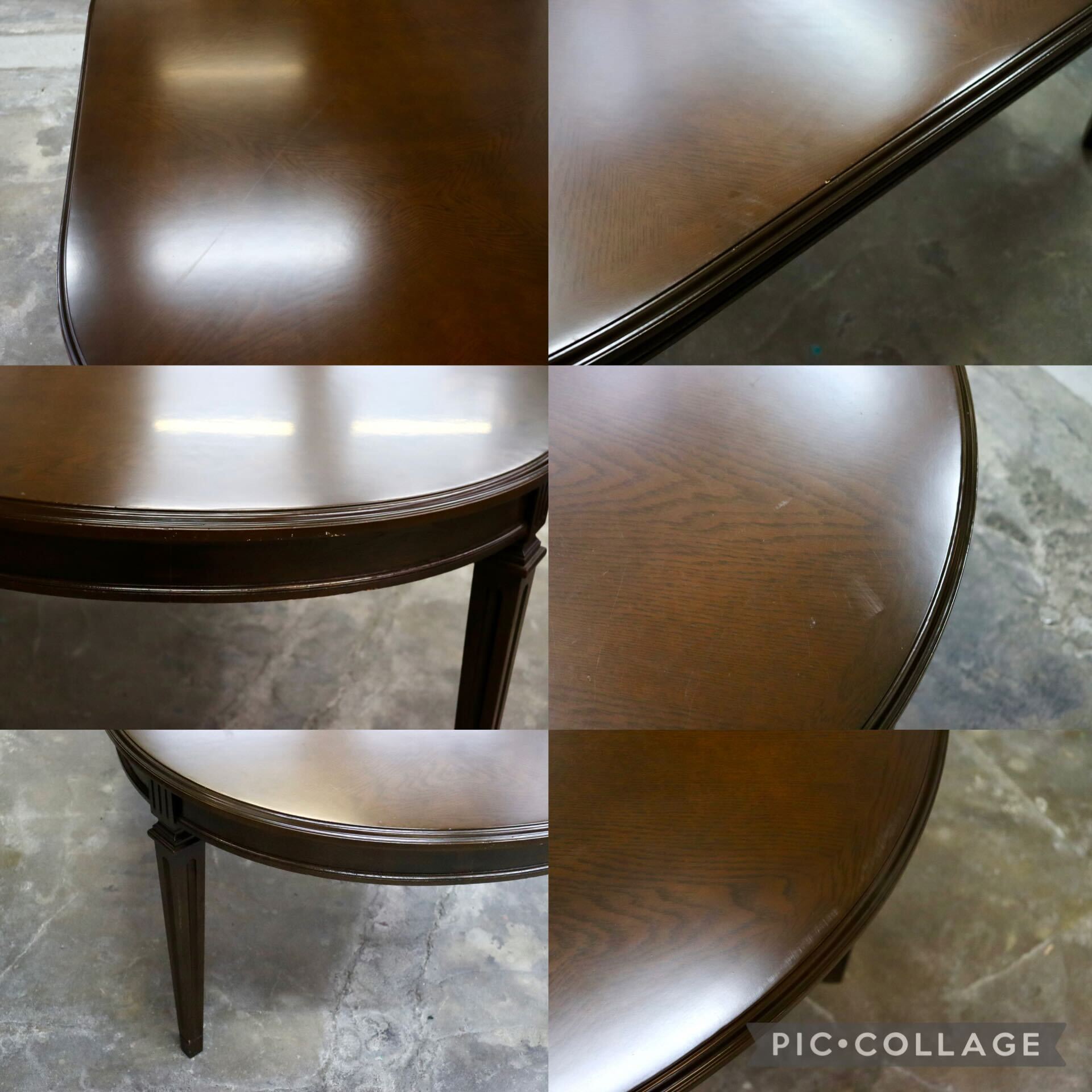 GMJS106○domani / ドマーニ クイーンズライフ DPQ650 ダイニングテーブル 食卓テーブル 作業台 カリモク最高峰 クラシック 定価約65万