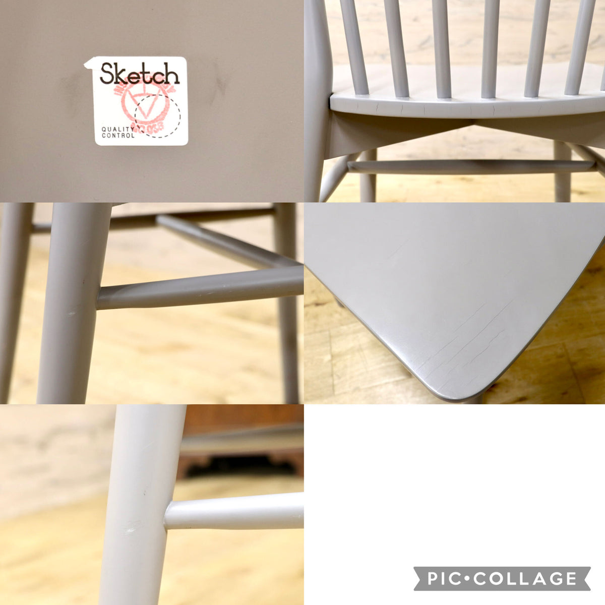 GMJN63A◯Sketch / スケッチ REQUIN chair レクインチェア ダイニングチェア アームレスチェア 食卓椅子 モダン 北欧スタイル