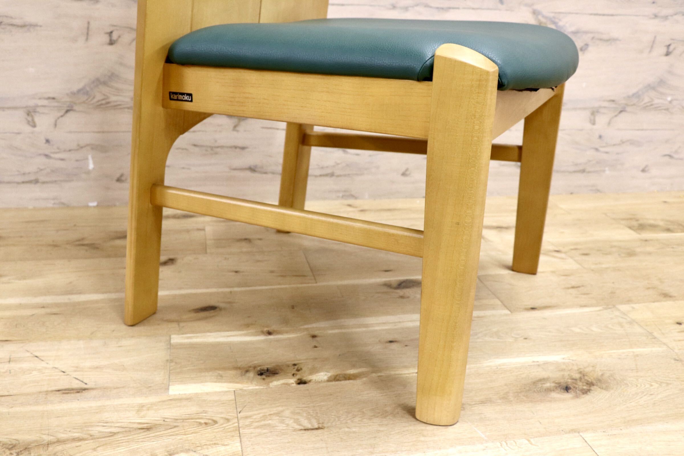 GMJH135C○karimoku / カリモク ハイバックチェア 椅子 チェア ダイニングチェア ヴィンテージ モダン 国産家具