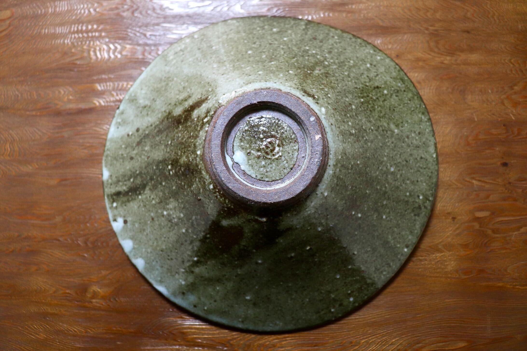 GMIO500A◯丹山窯 丹波焼 傘皿 陶器 丹波篠山 伝統工芸 未使用