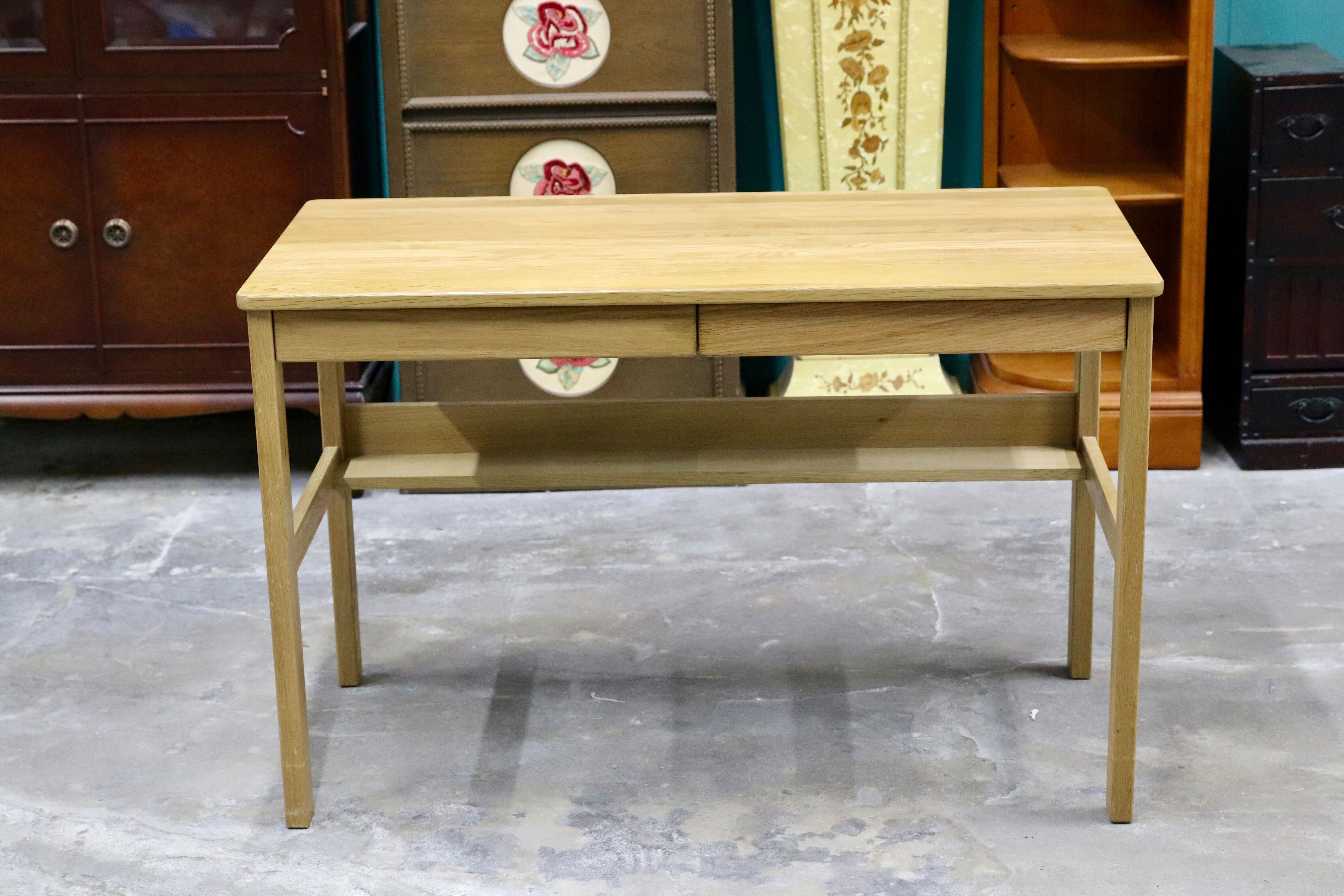 GMIK624○無印良品 / MUJI オーク材 デスク 学習机 パソコンデスク シンプル ナチュラル