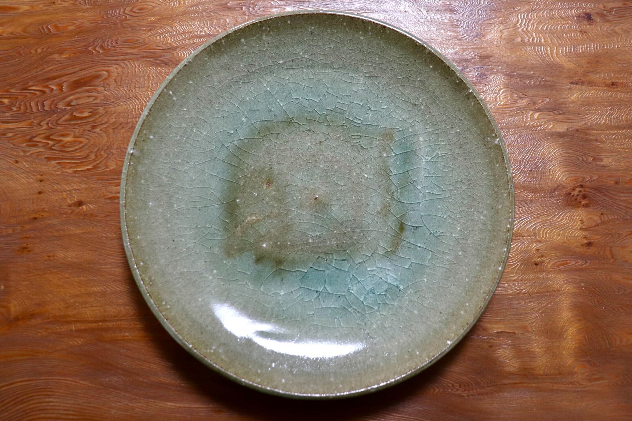 GMIO501B◯丹山窯 丹波焼 皿 7寸 陶器 丹波篠山 伝統工芸 未使用